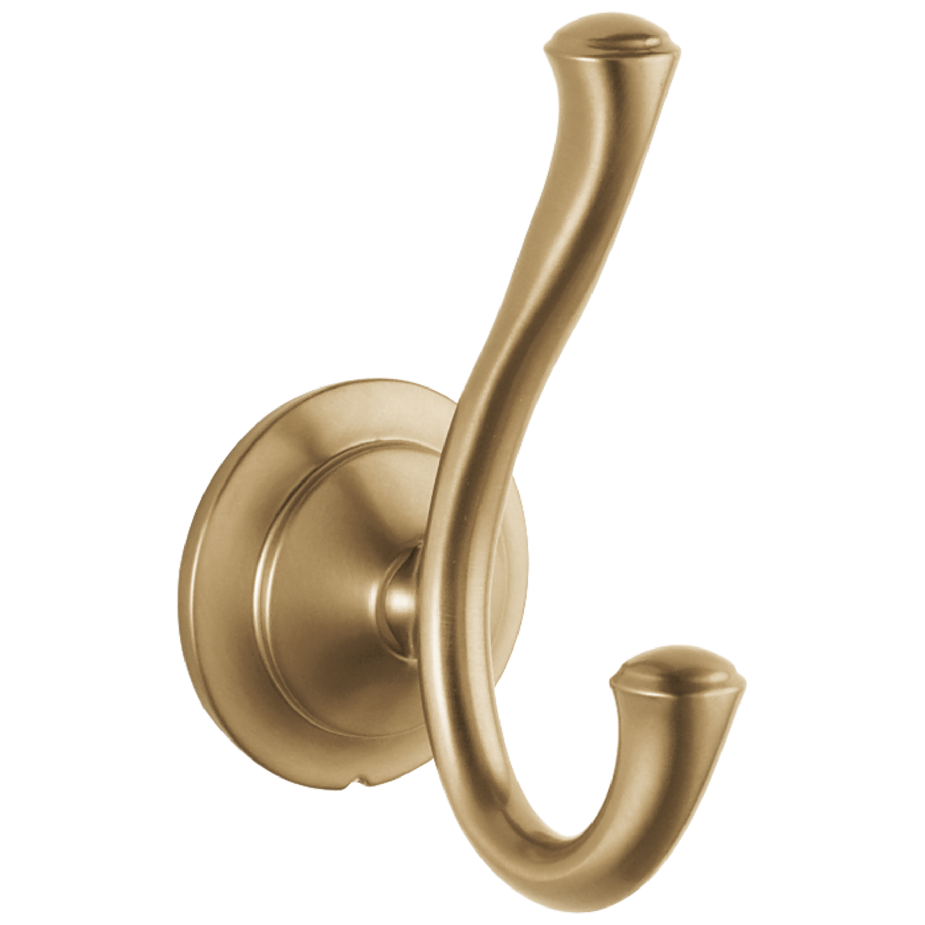 Double Robe Hook in Champagne Bronze 79435-CZ