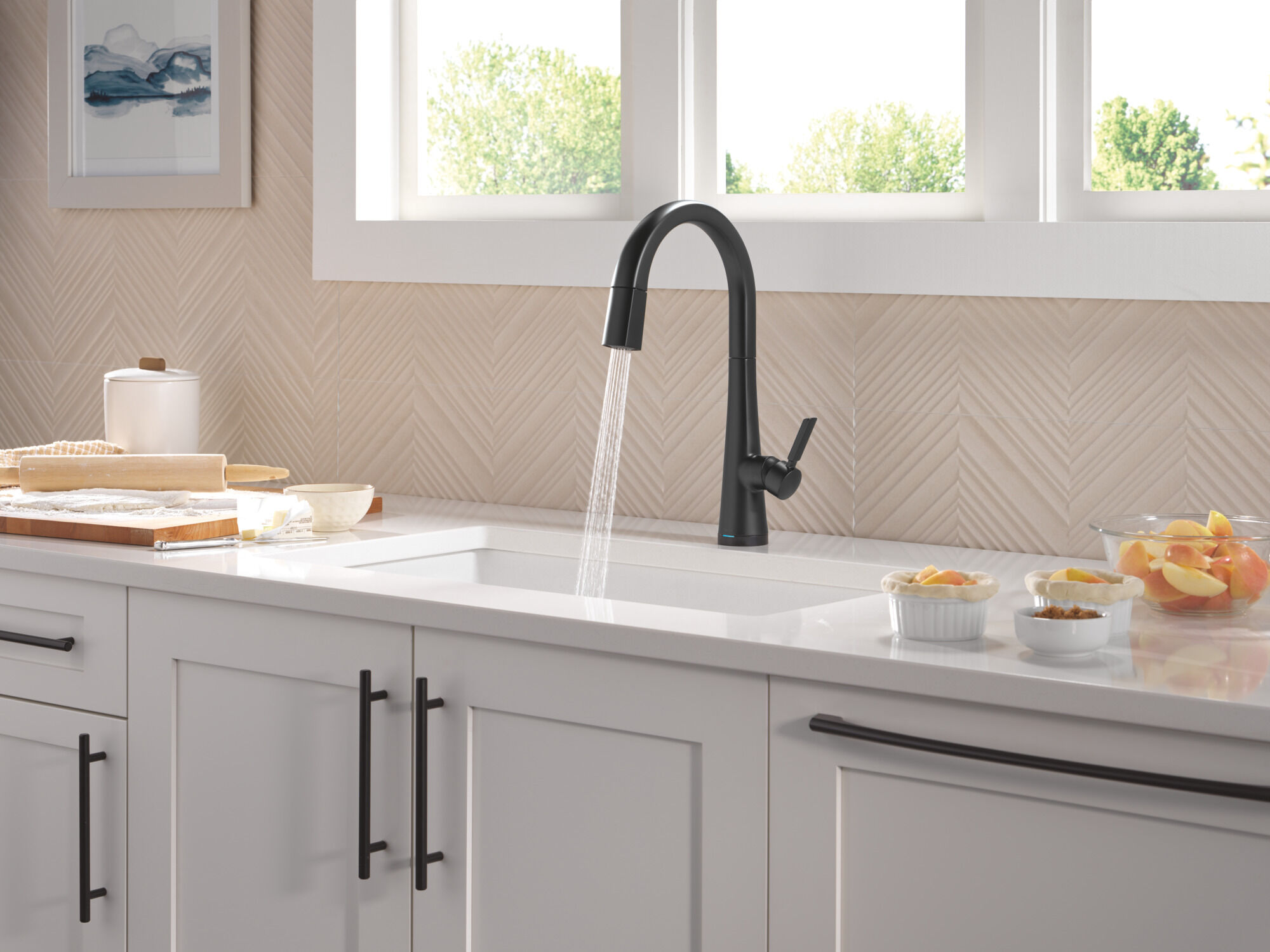 Touch2O® Technology Kitchen Faucet with Touchless Technology in