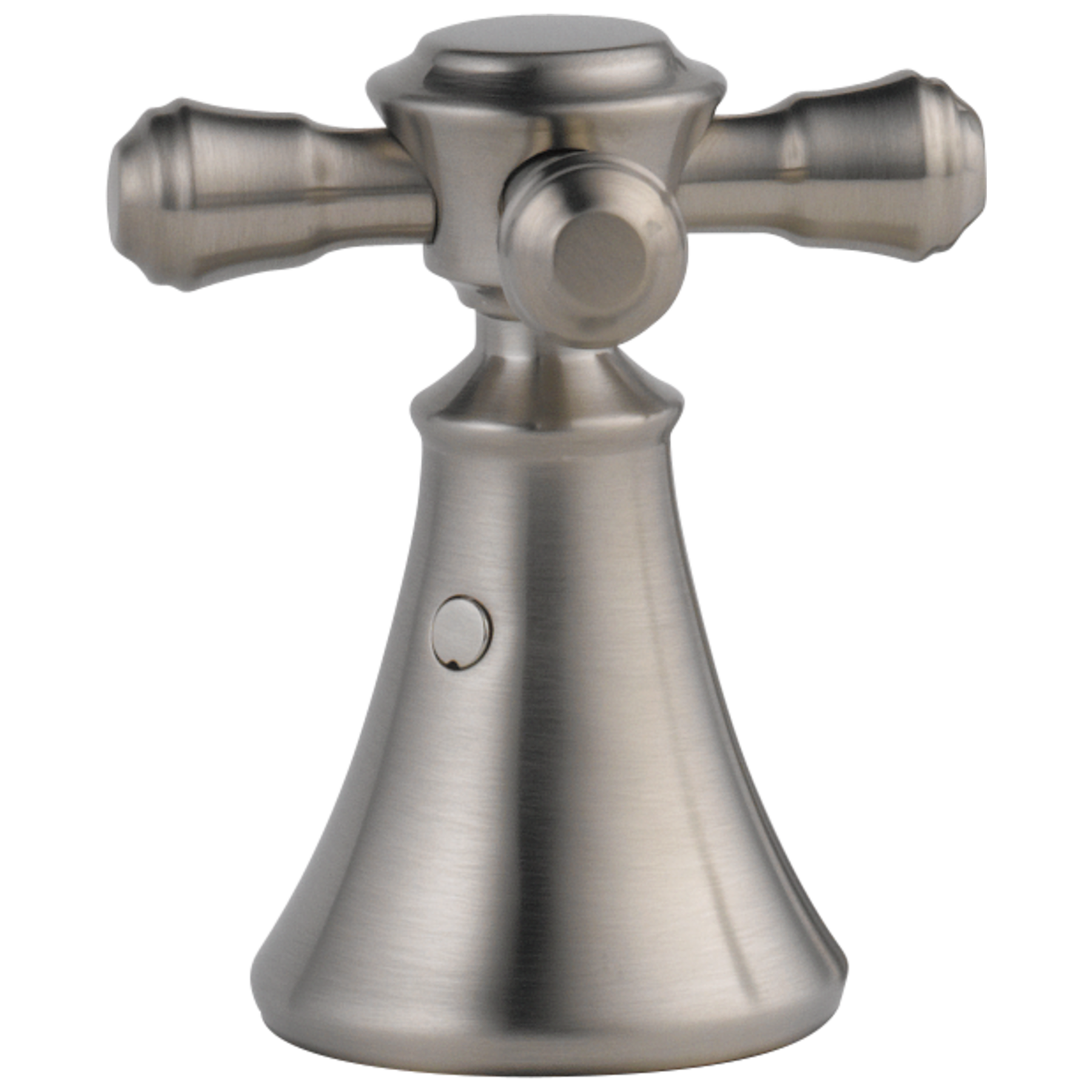 Metal Cross Handle Set - Deck Mount Bathroom & Bidet in Stainless