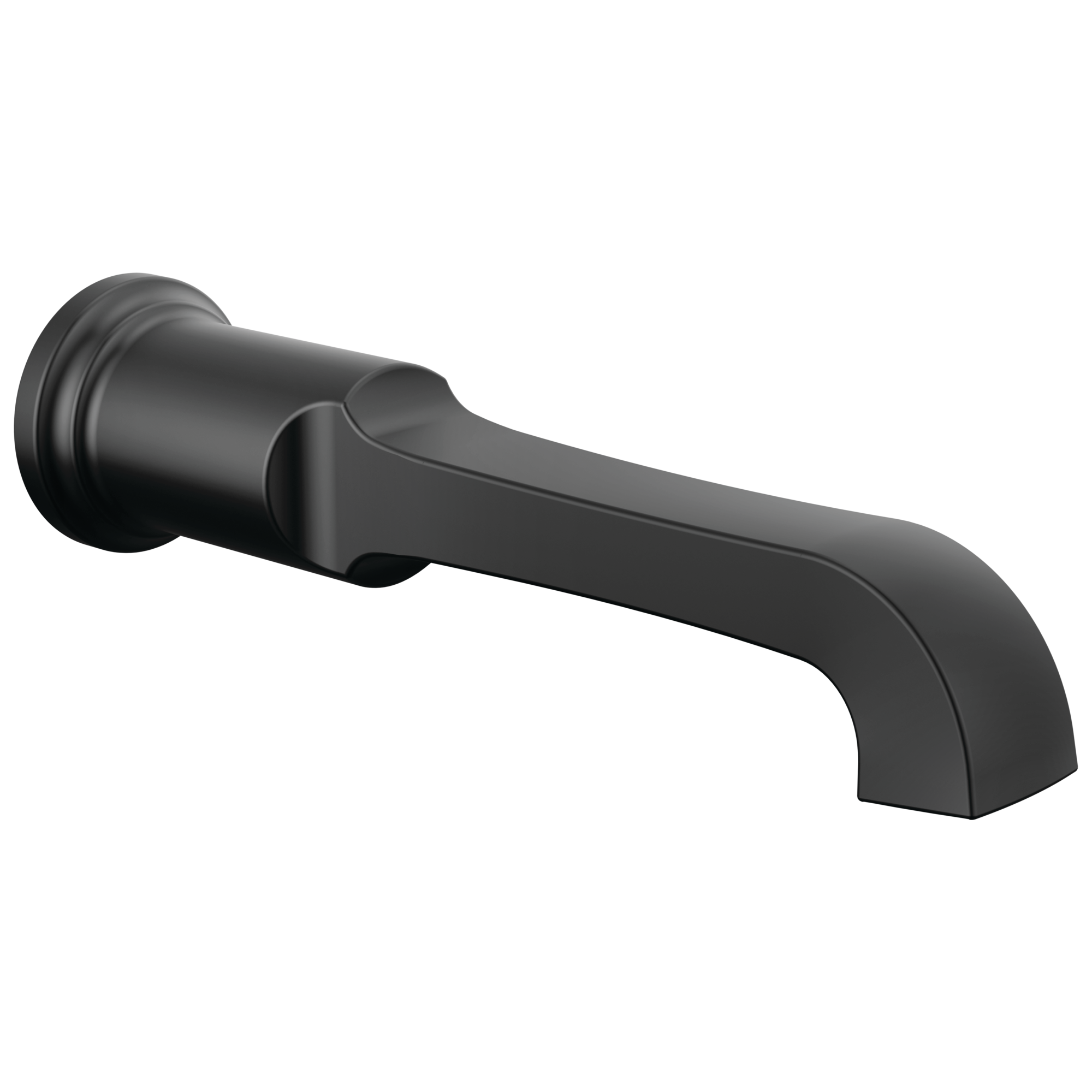 Delta Faucet Tetrae Non-diverter Tub Spout - - Matte Black