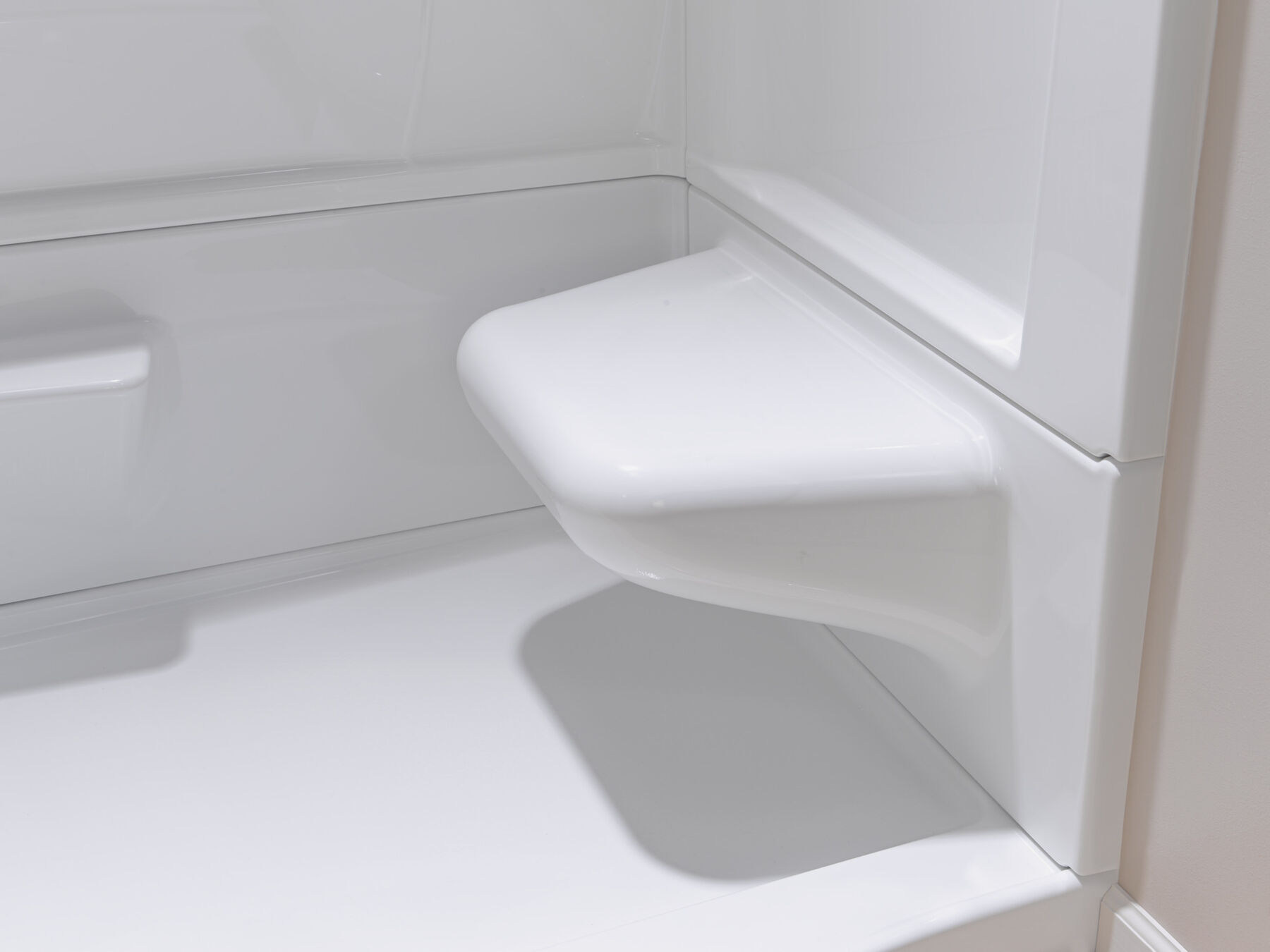 Procrylic Seated Shower Kit 60"x32" Left Drain, image 6