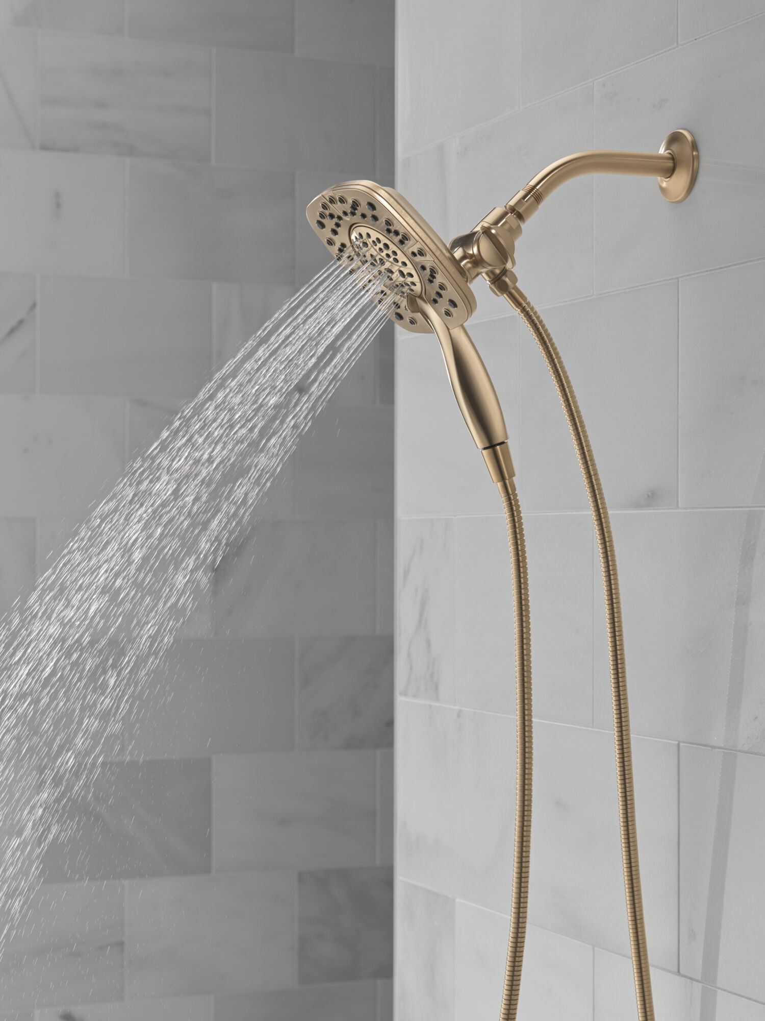 In2ition® HSSH 1.75 GPM 4-Setting in Champagne Bronze 58498-CZ