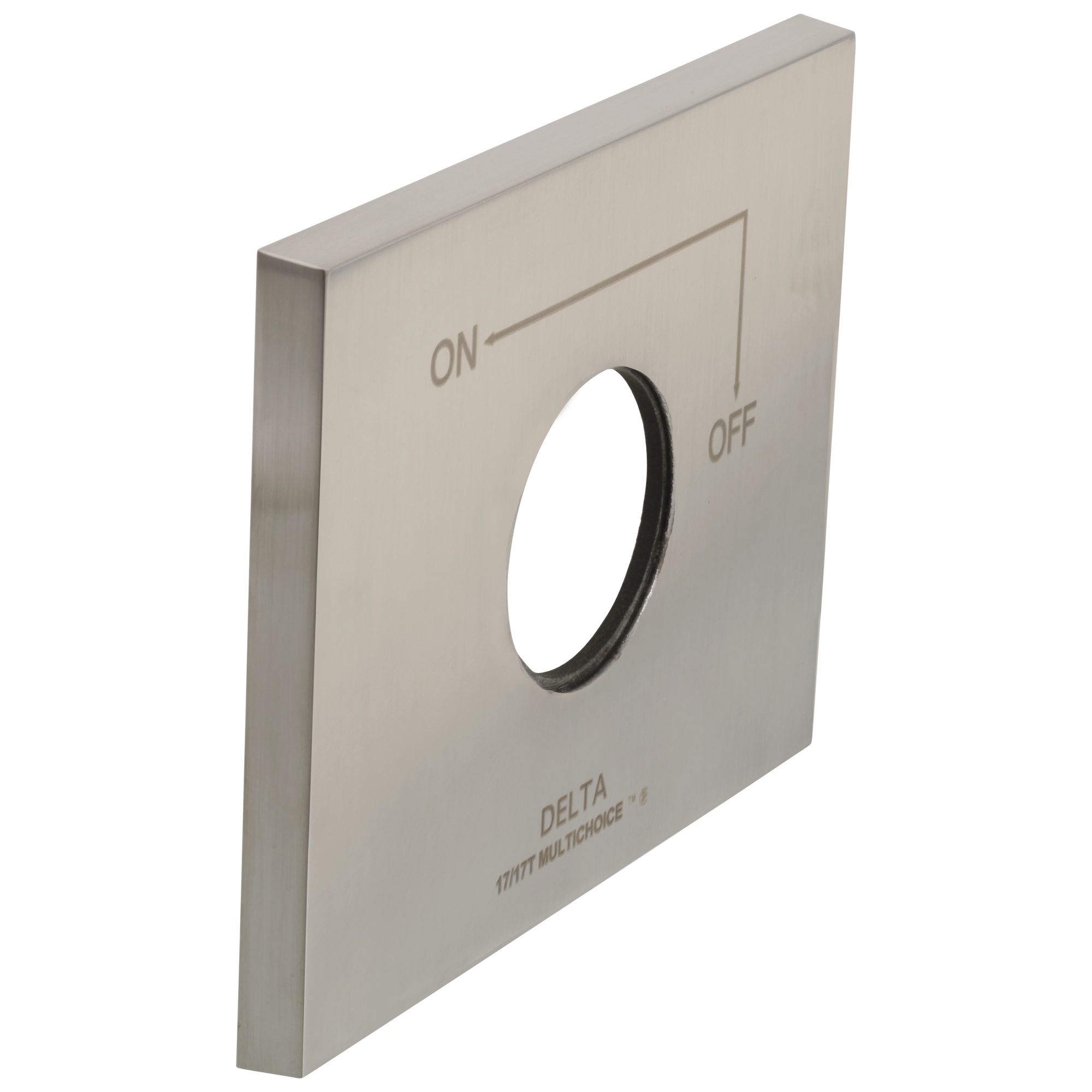 Delta Faucet Vero Escutcheon & Gasket - 17 Series - Stainless