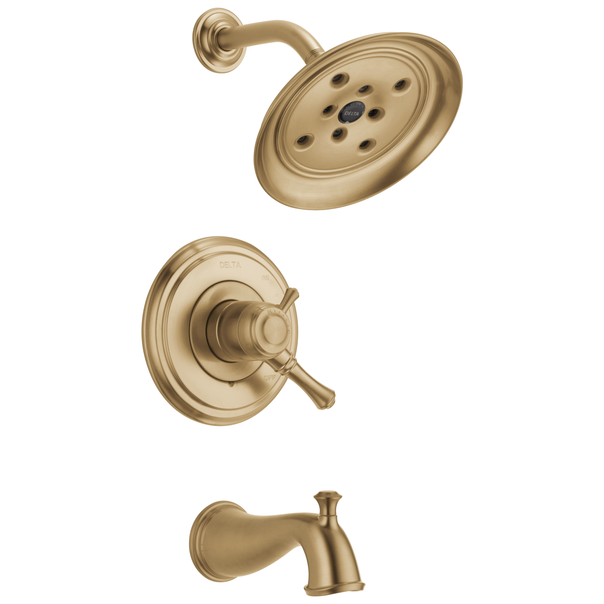 Delta Faucet CassidyE Monitor 17 Series H2OKineticTub & Shower Trim - Champagne Bronze