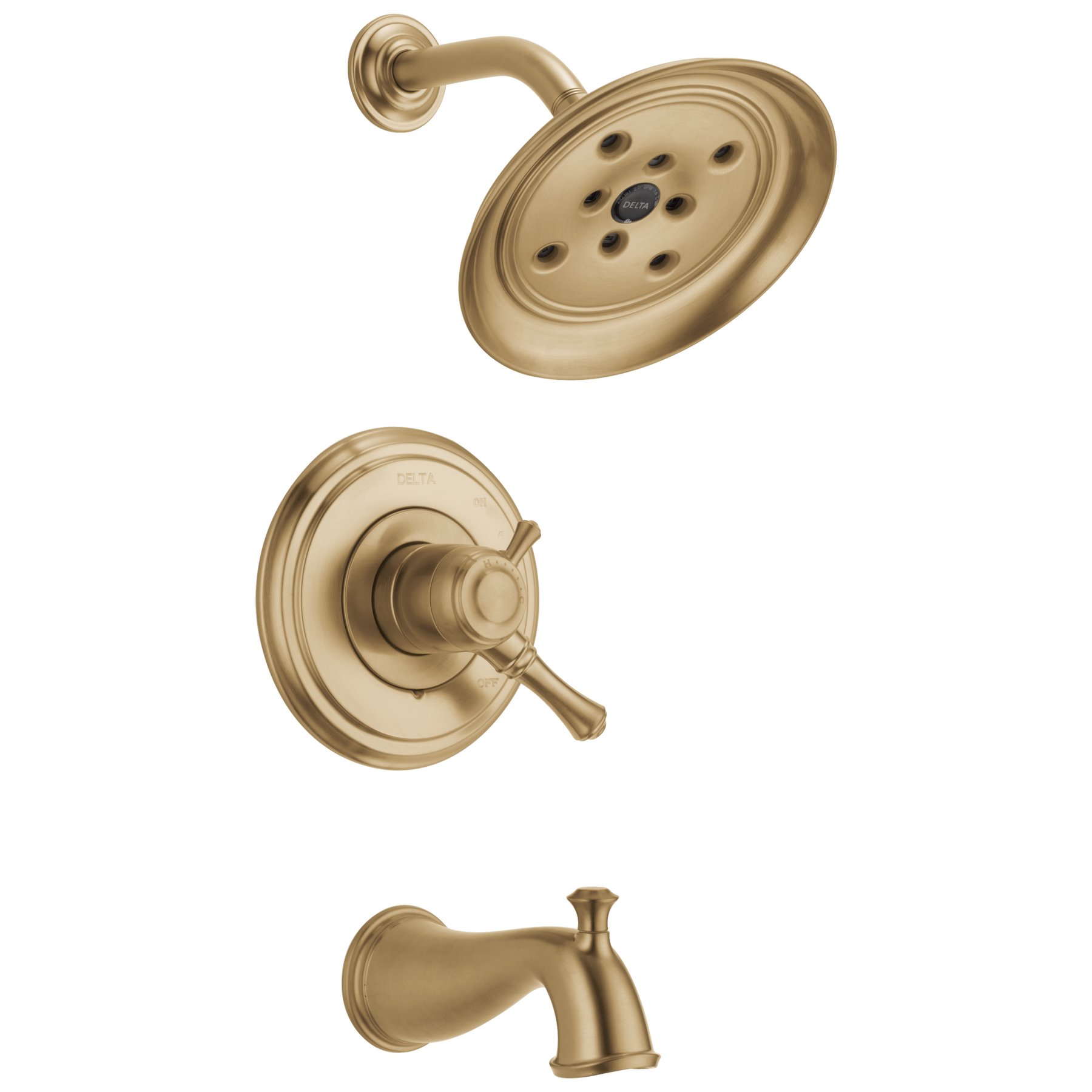 Monitor® 17 Series H2Okinetic® Tub & Shower Trim in Champagne