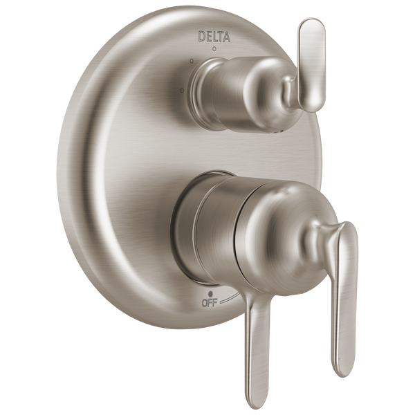 Delta Rp17730 17 Series 3-Setting Integrated Diverter Trim in Lumicoat® Stainless ...
