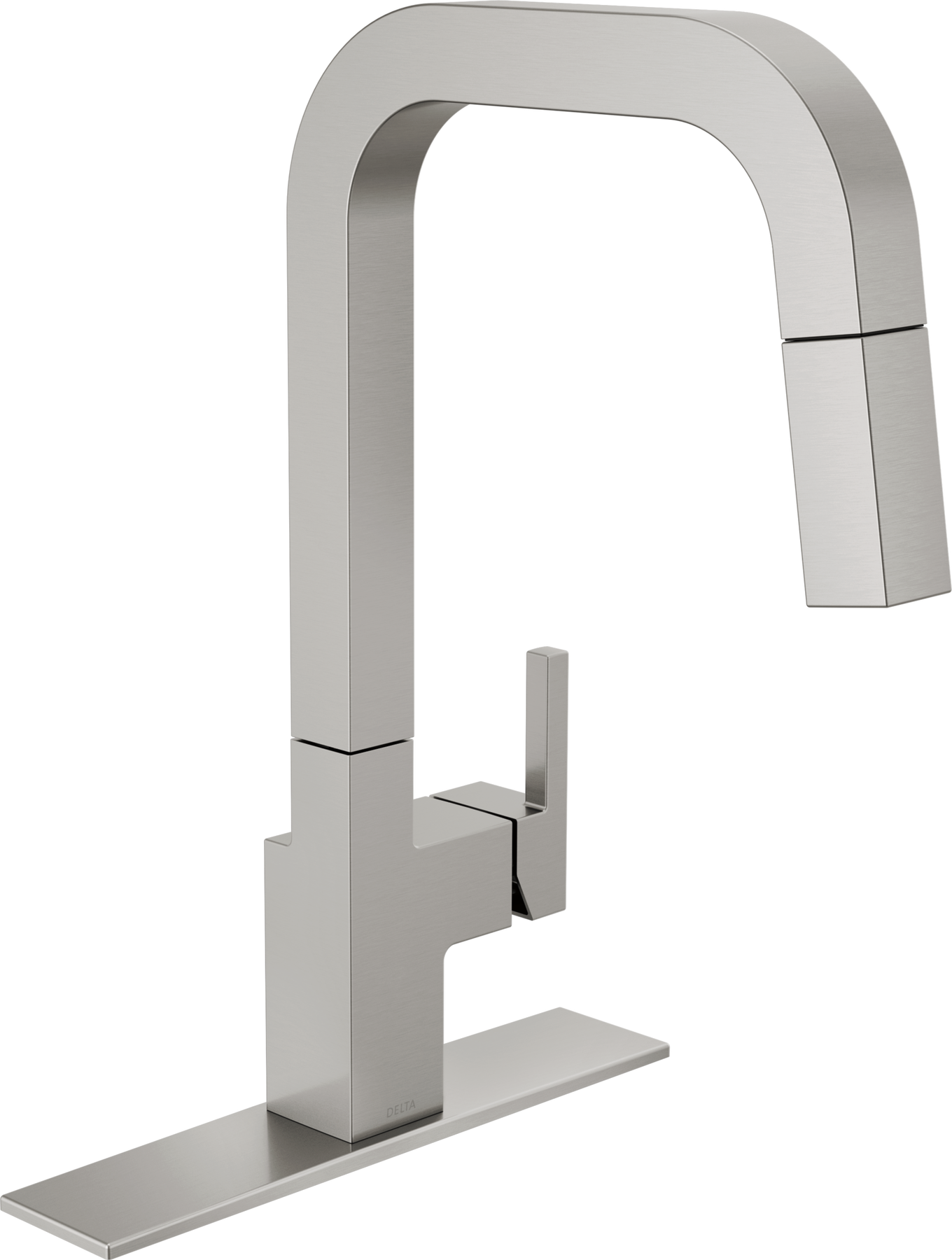 Single-Handle Pull-Down Kitchen Faucet in Spotshield Stainless