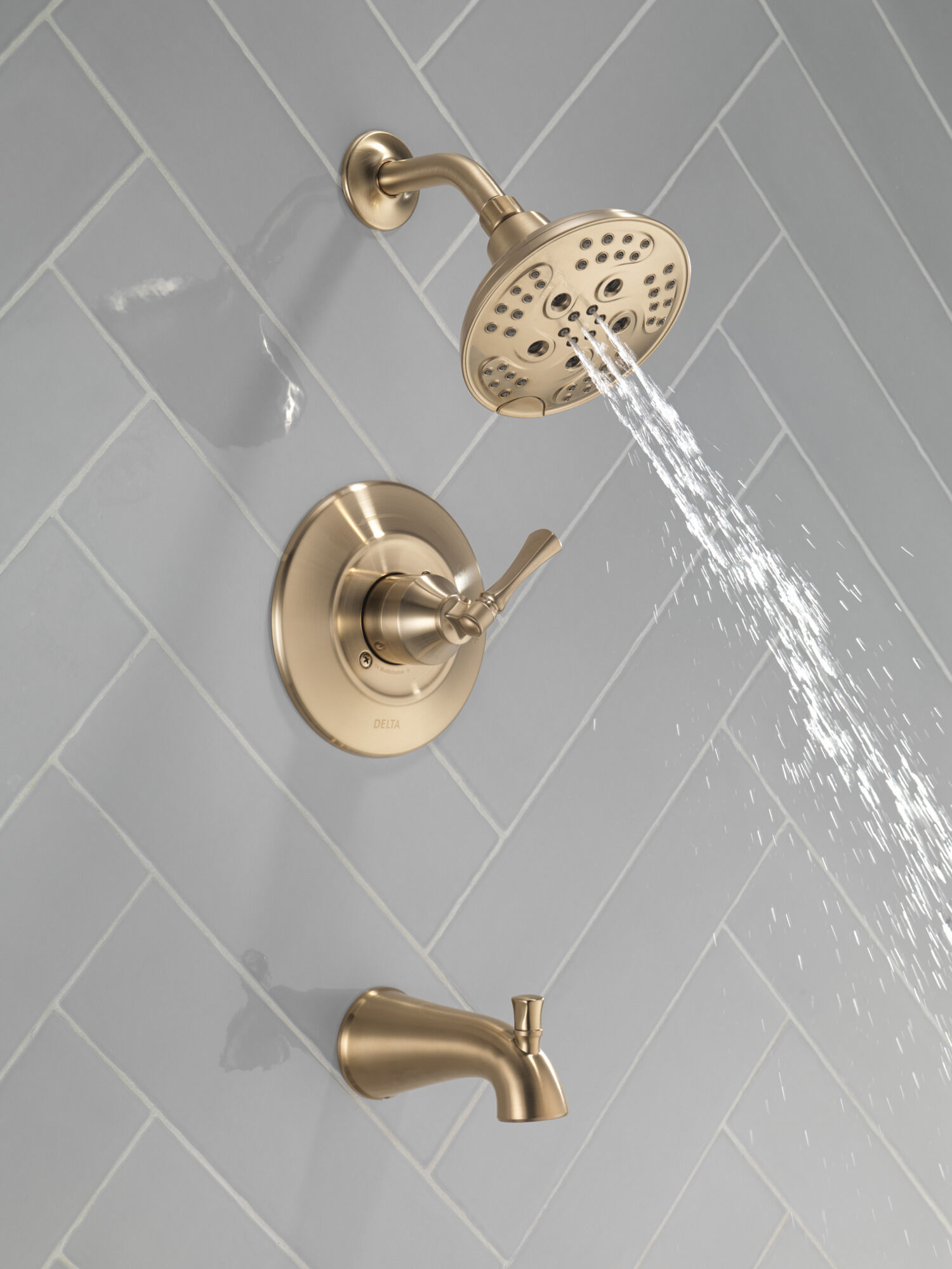 Monitor® 14 Series Tub and Shower in Champagne Bronze 144798-CZ