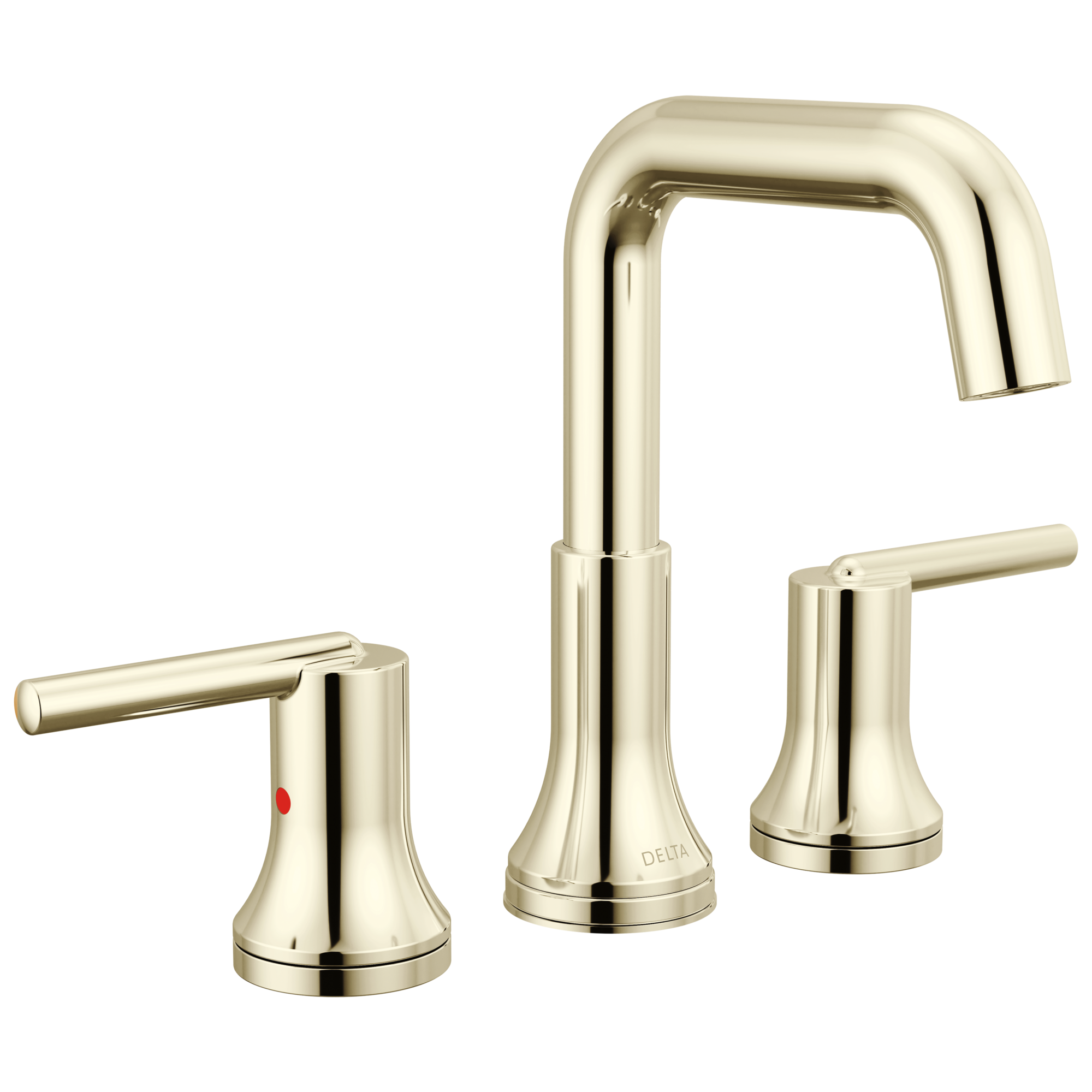 Delta Faucet Trinsic Two Handle Widespread Bathroom Faucet - Polished Nickel