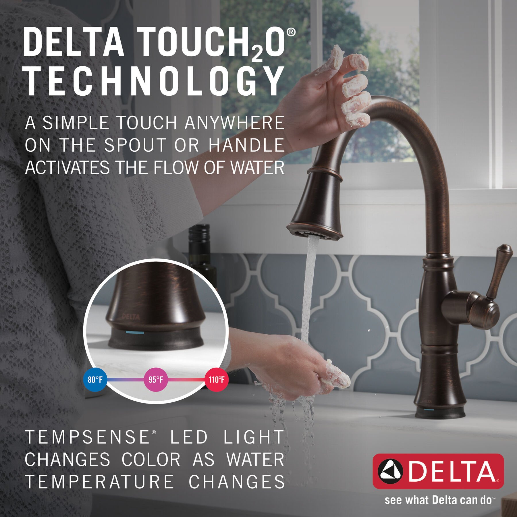 Single Handle Pull-Down Kitchen Faucet with Touch<sub>2</sub>O&reg; and ShieldSpray&reg; Technologies