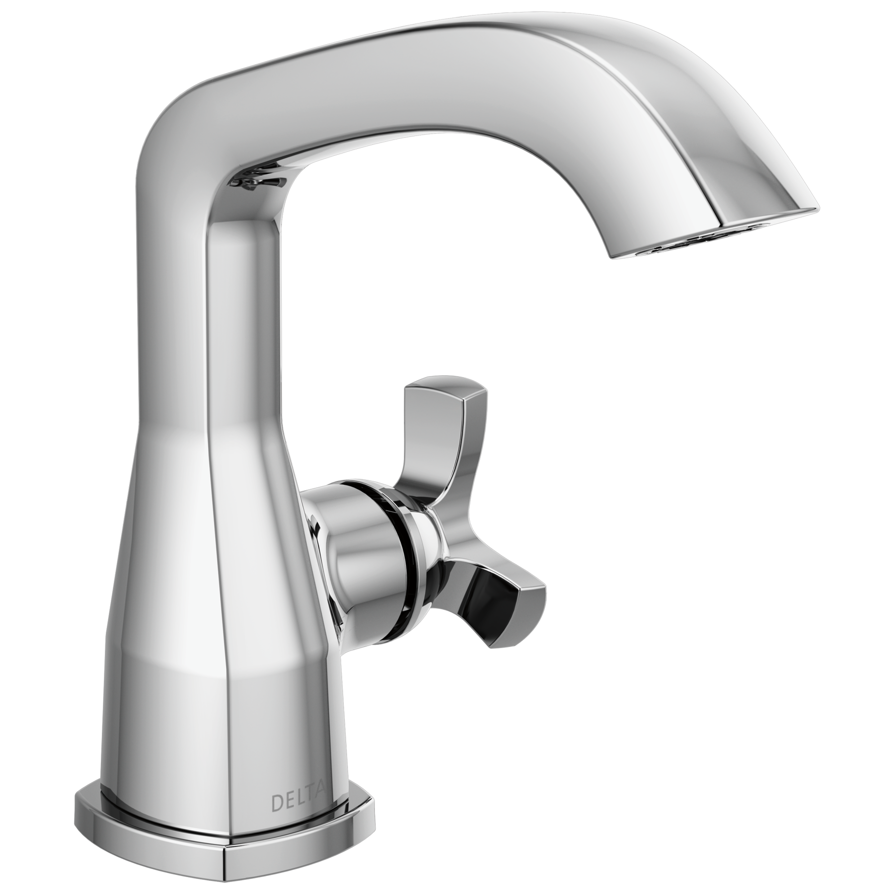 Single Handle Bathroom Faucet in Lumicoat® Chrome — image 1