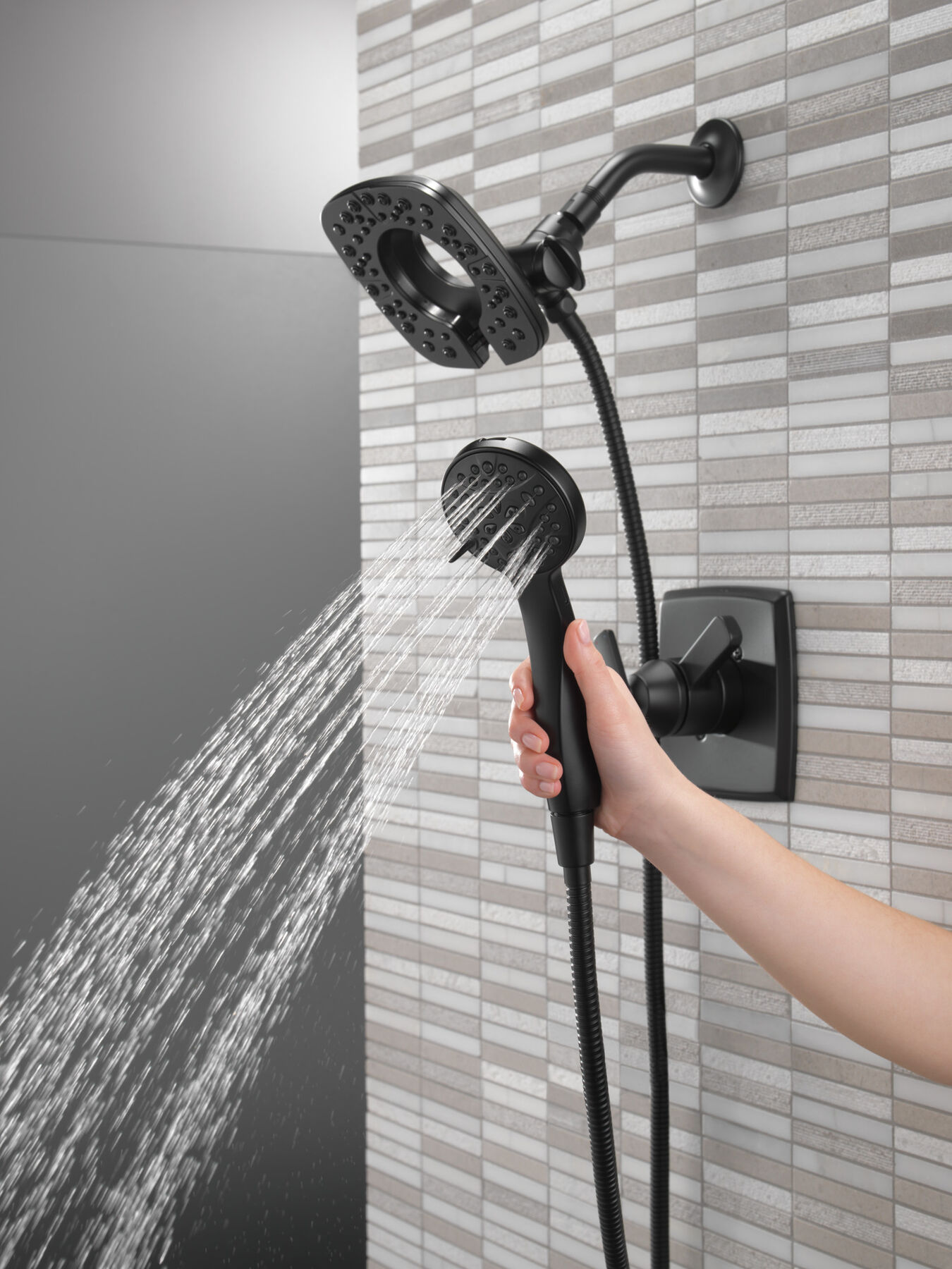 Monitor® 17 Series Shower Trim in Matte Black T17264-BL | Delta Faucet