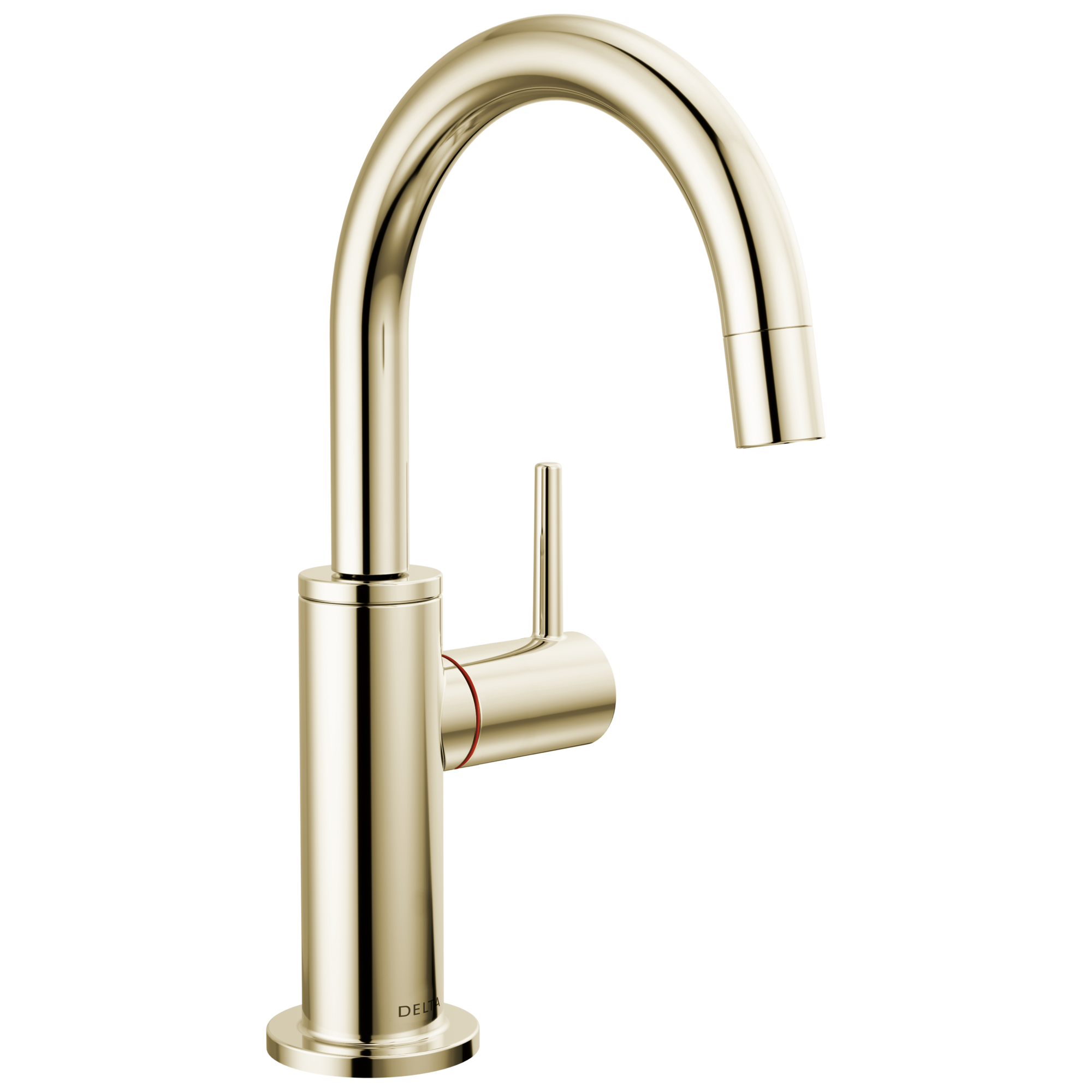 Delta Other Contemporary Round Instant Hot Water Dispenser in Polished Nickel