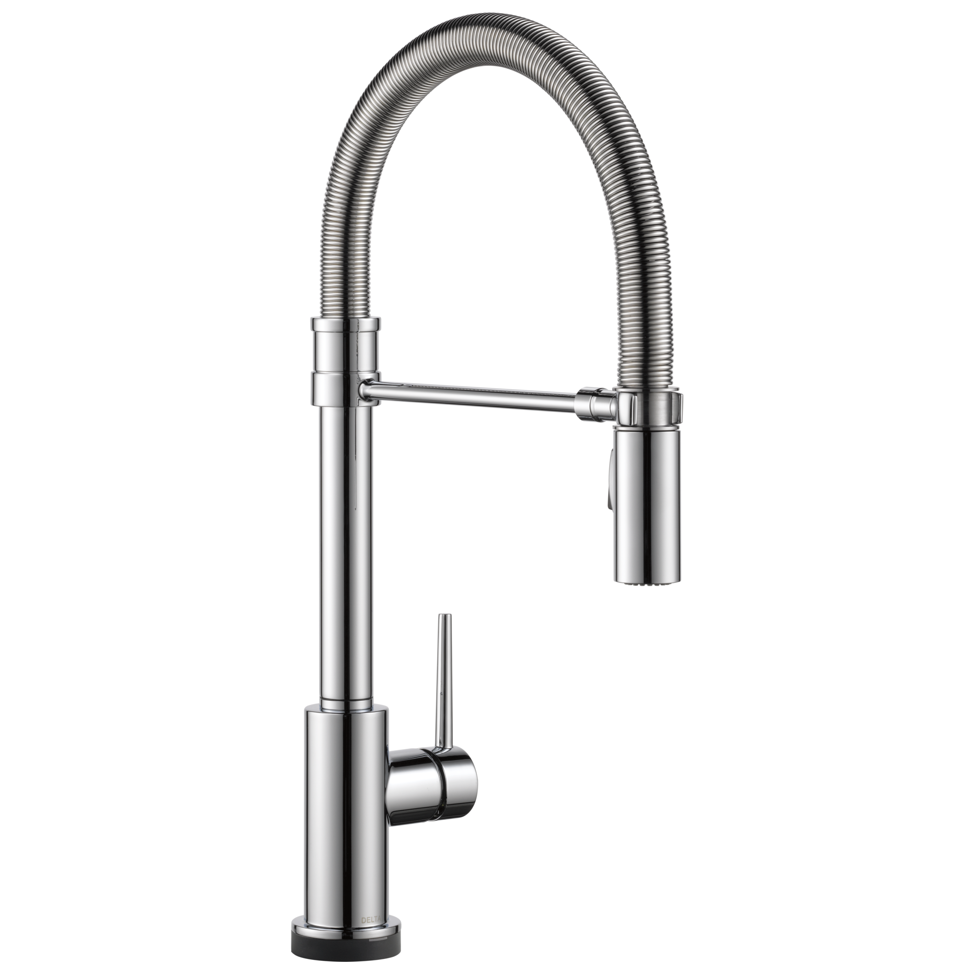 Delta Faucet Trinsic Single-Handle Pull-Down Spring Kitchen Faucet with Touch<sub>2</sub>O Technology - Chrome