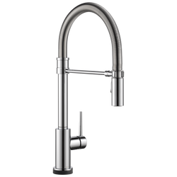 Single-Handle Pull-Down Spring Kitchen Faucet with Touch<sub>2</sub>O® Technology