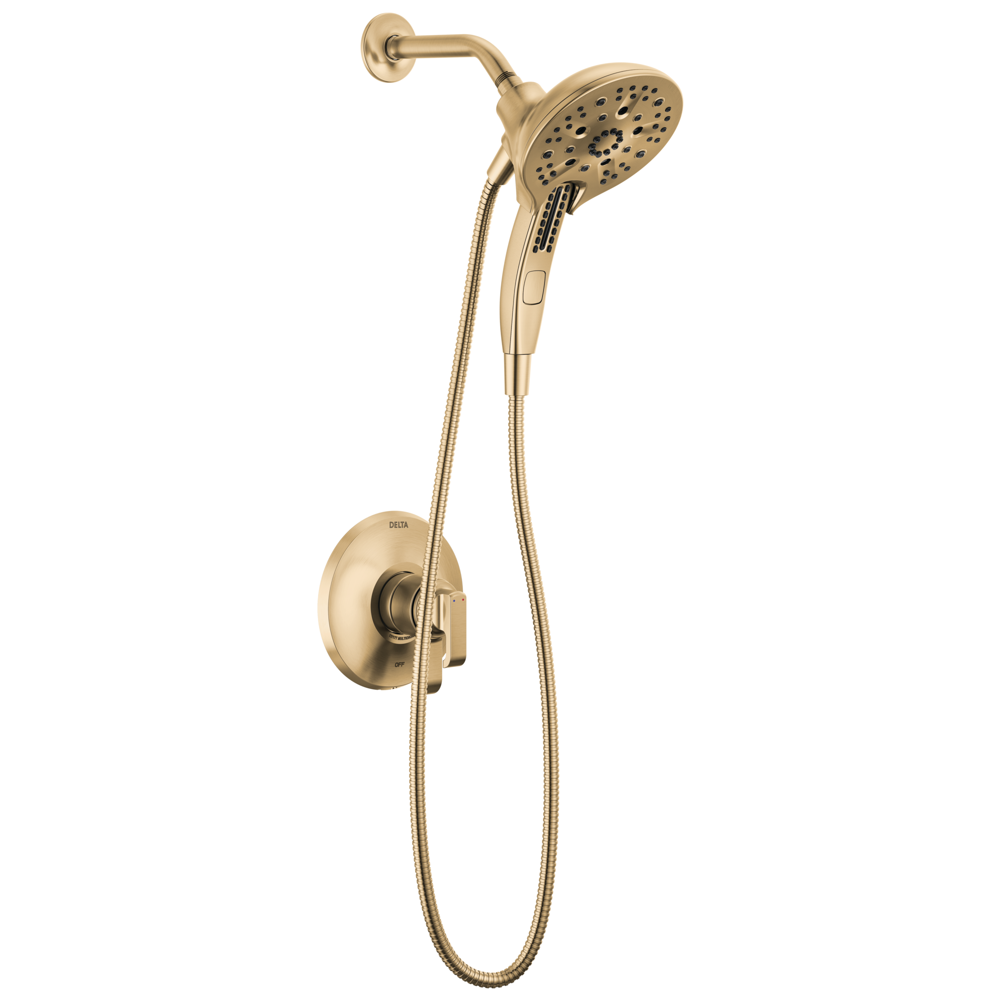 Delta Faucet Tetrae 17 Series Shower Trim - Lumicoat Champagne - Bronze