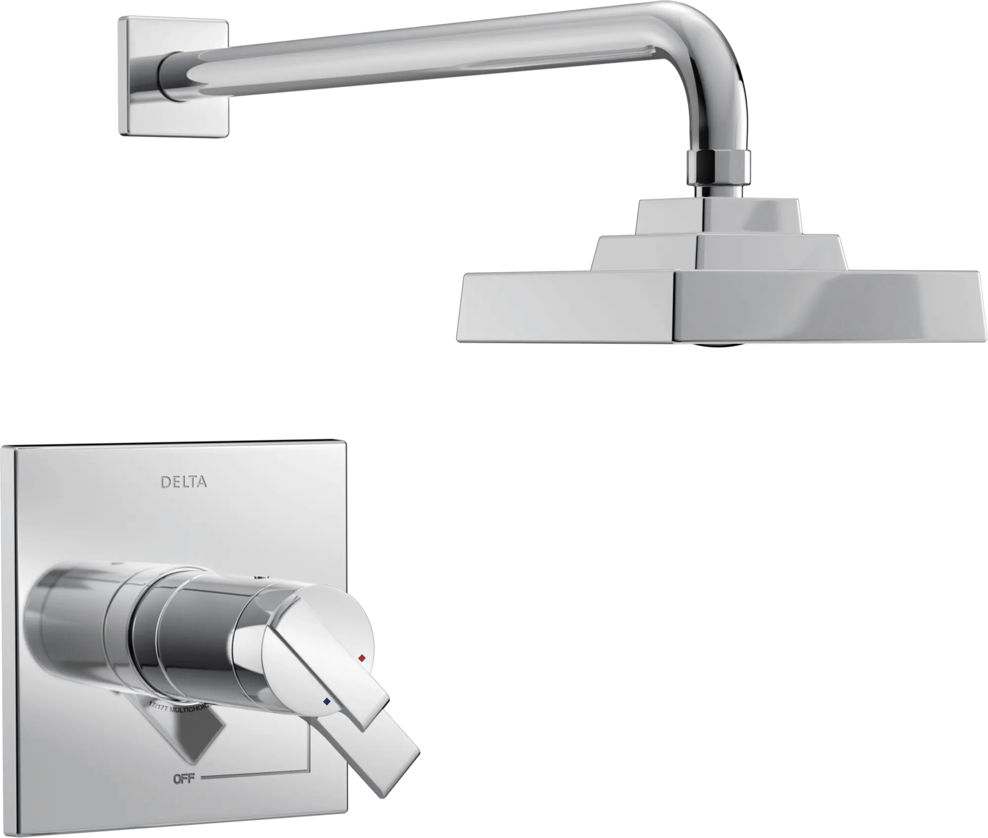 Delta Faucet Ara TempAssure 17T Series H2Okinetic Shower Trim - Chrome