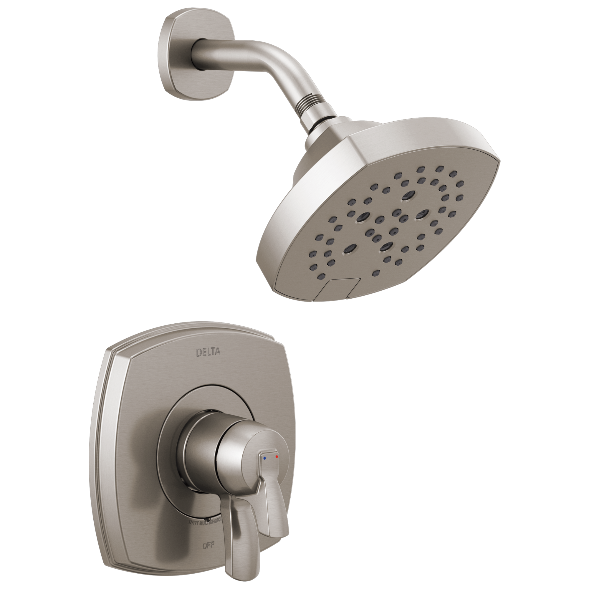 Delta Faucet Stryke 17 Series Shower Only - Lumicoat - Stainless