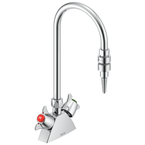 Two Handle Deck-mount Laboratory Mixing Faucet in Chrome W6700-9