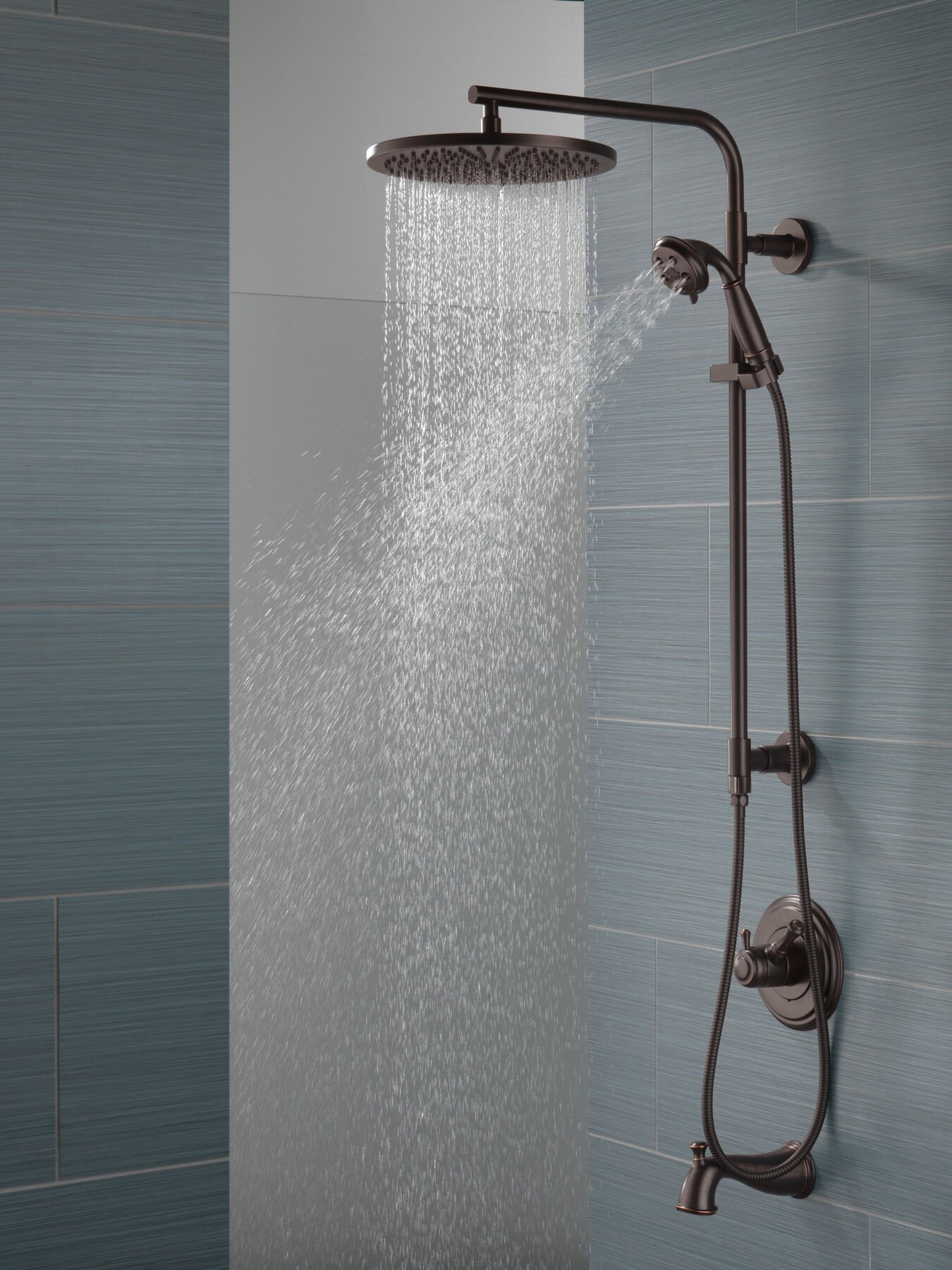 Shower Column 26" Round