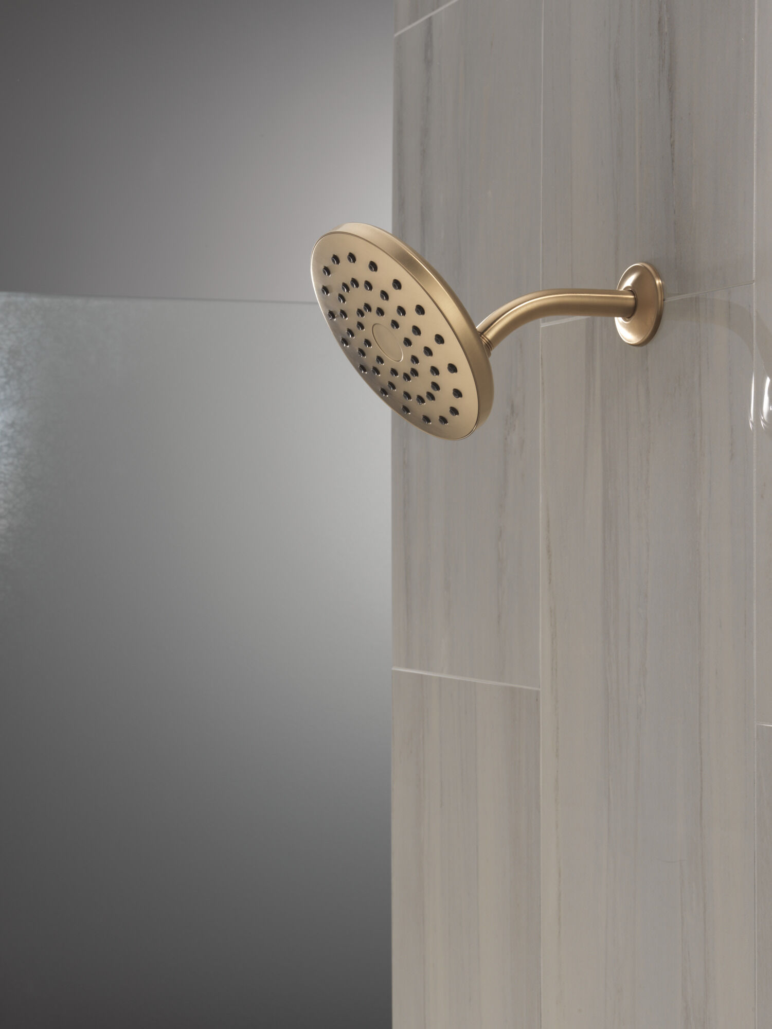 PivotPro™ Raincan Shower Head in Champagne Bronze 75104CZ | Delta