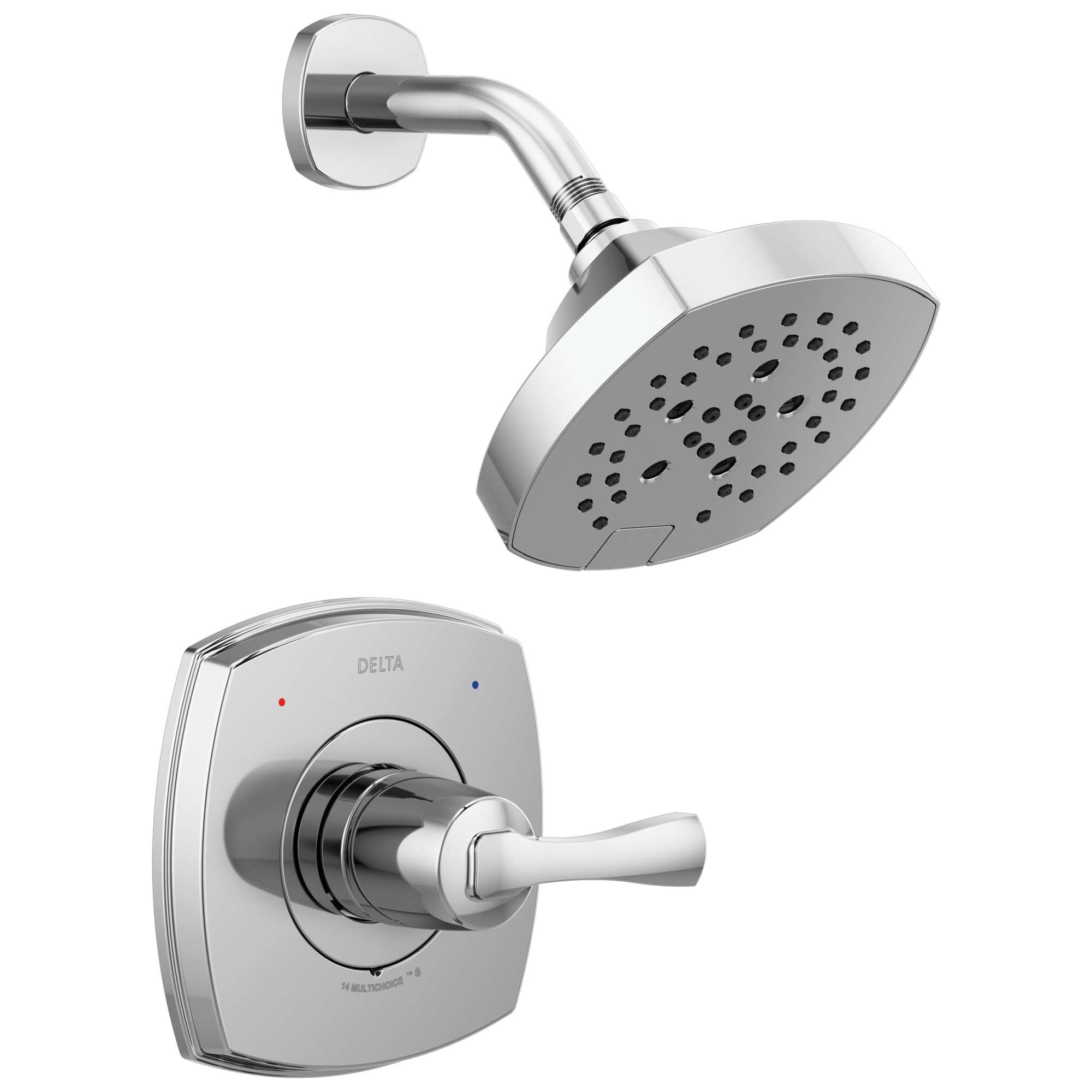Delta Faucet Stryke 14 Series Shower Only - Lumicoat - Chrome