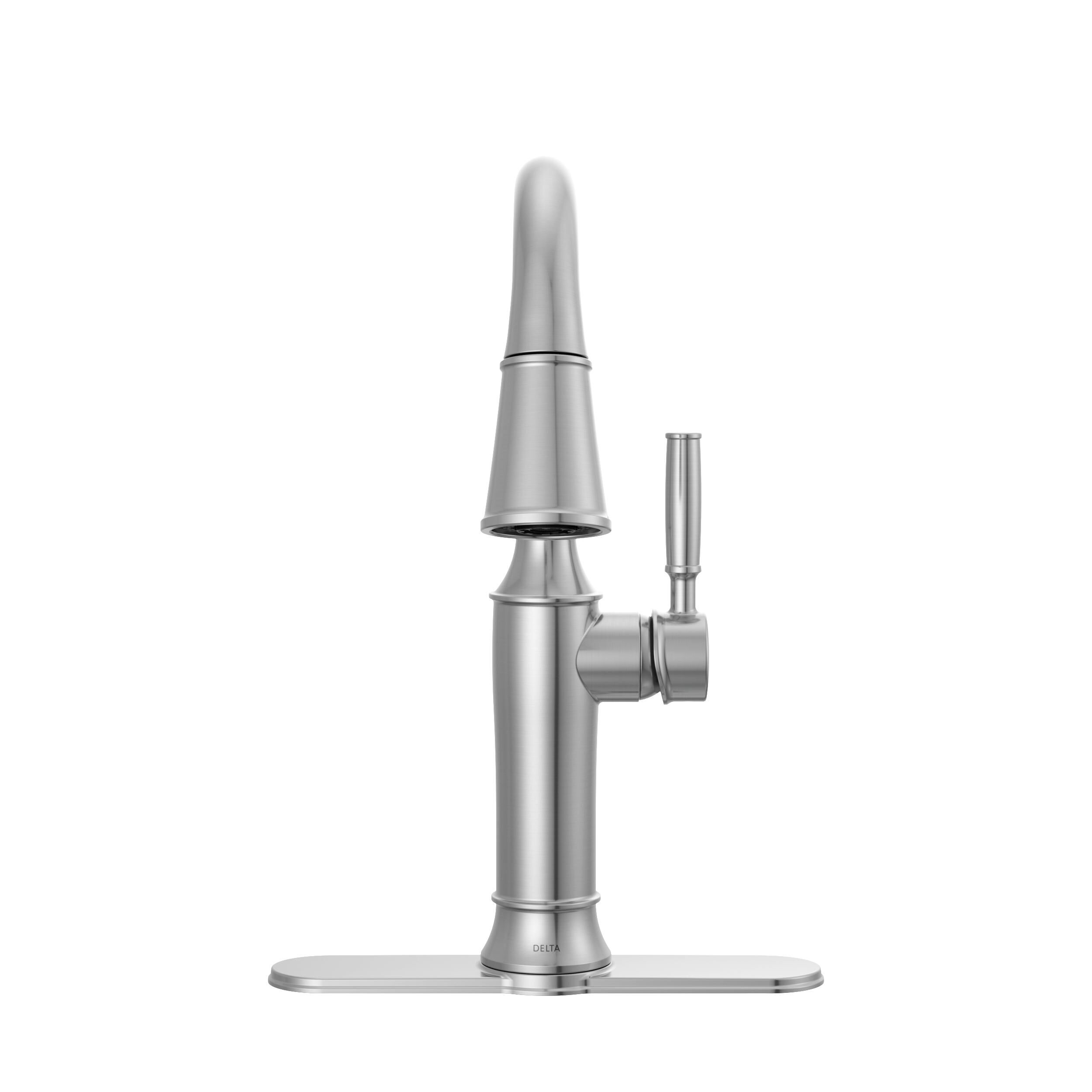 Single Handle Pull-Down Bar / Prep Faucet in Lumicoat® Arctic