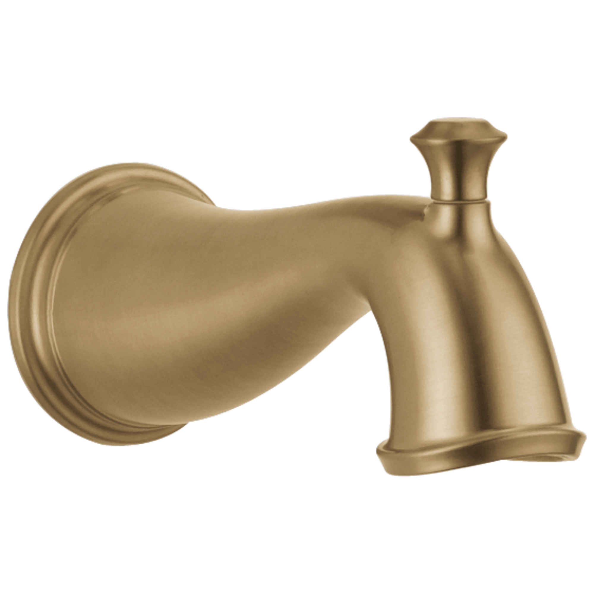 Delta Faucet CassidyE Tub Spout - Pull-Up Diverter - Champagne Bronze