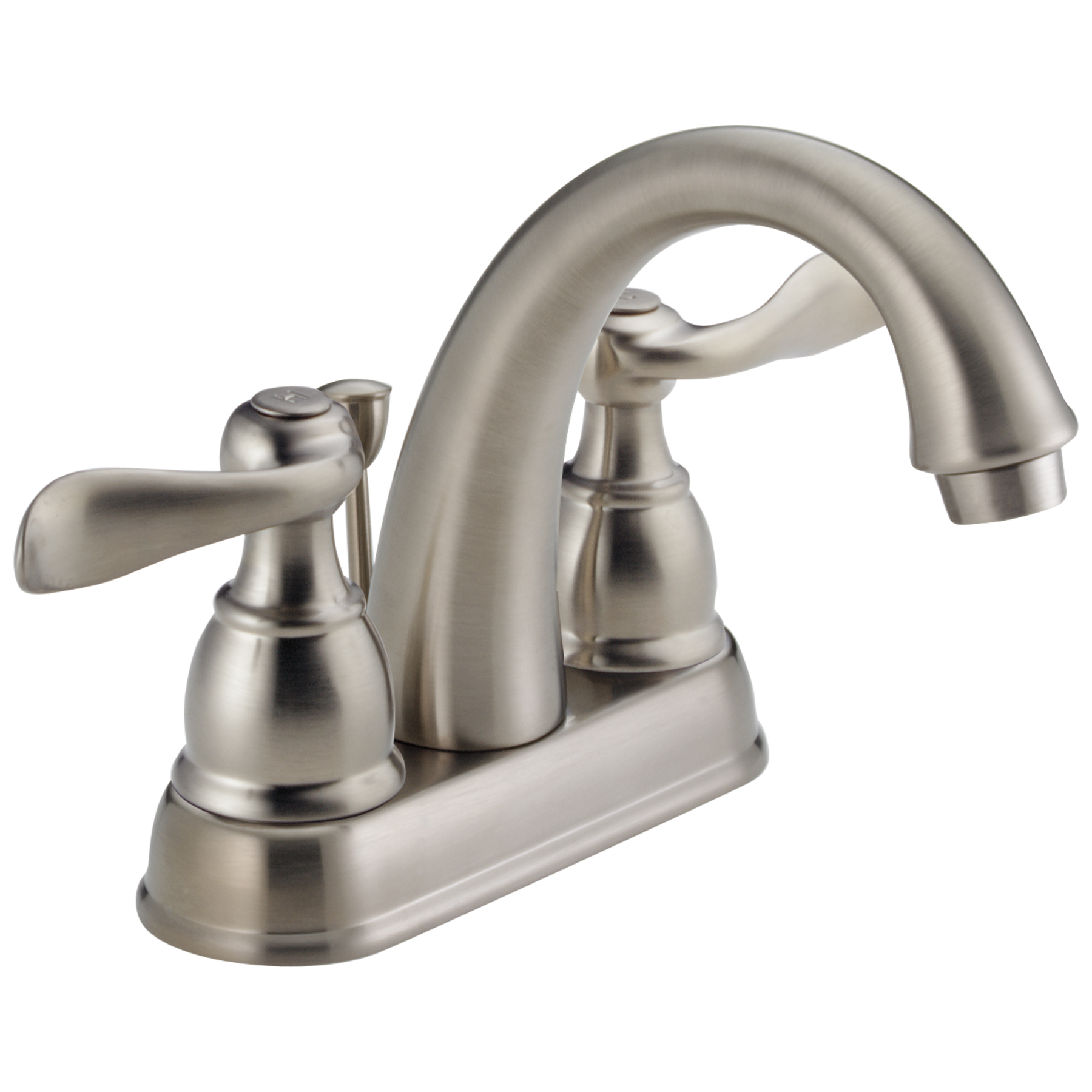 Two Handle Centerset Bathroom Faucet in Brushed Nickel 25996LF-BN