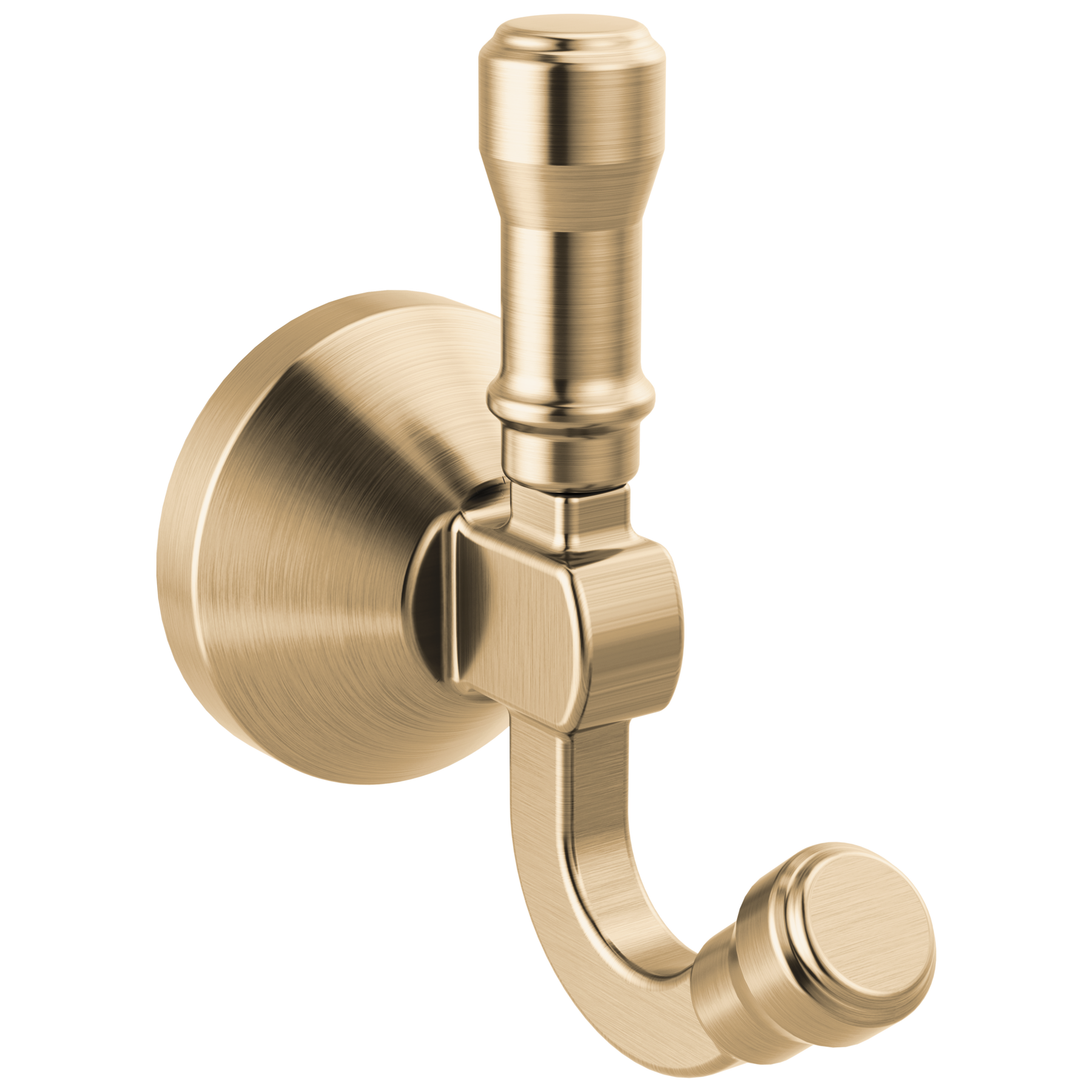 Double Robe Hook in Champagne Bronze 78435-CZ | Delta Faucet