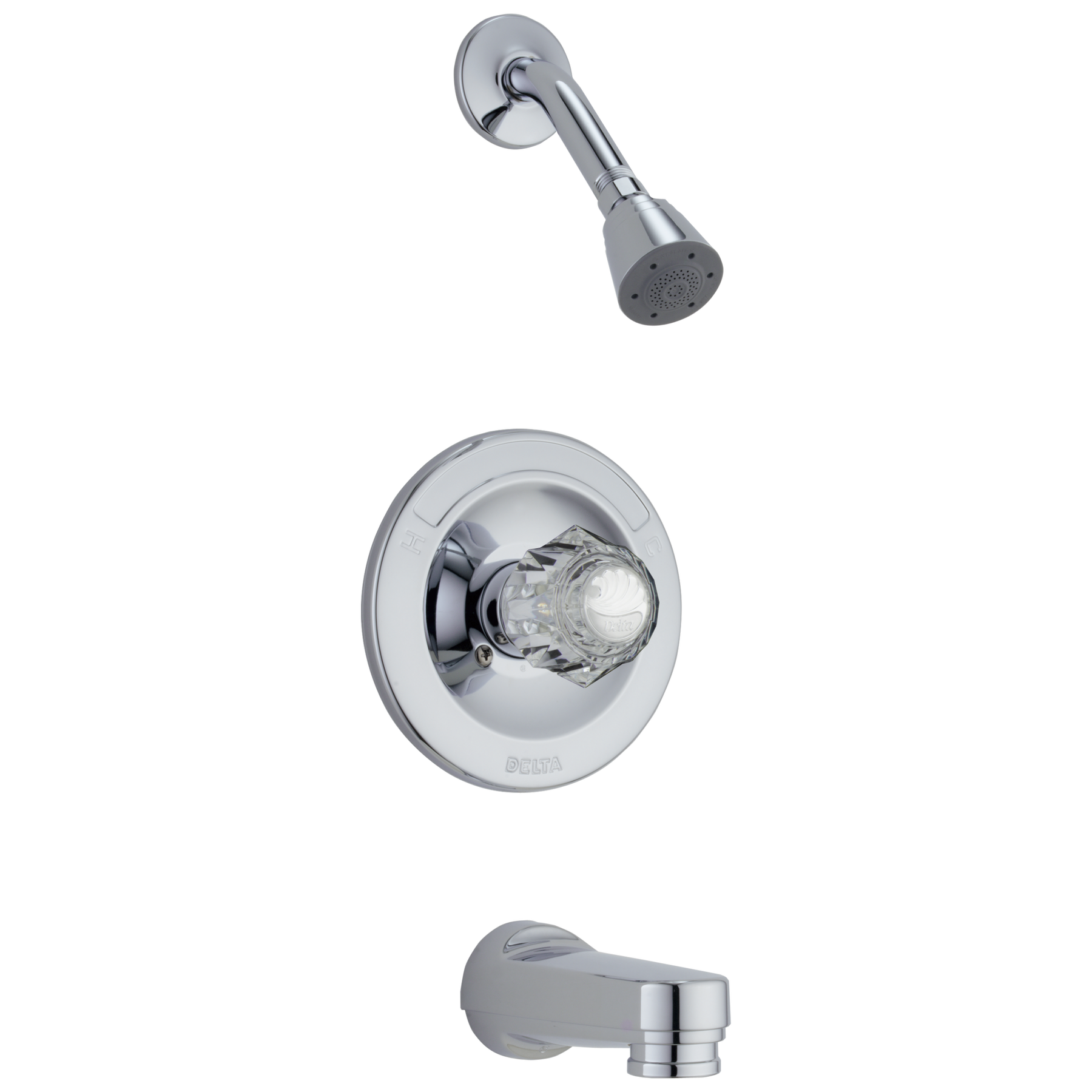 Tub/Shower Faucet in White 642WH Delta Faucet