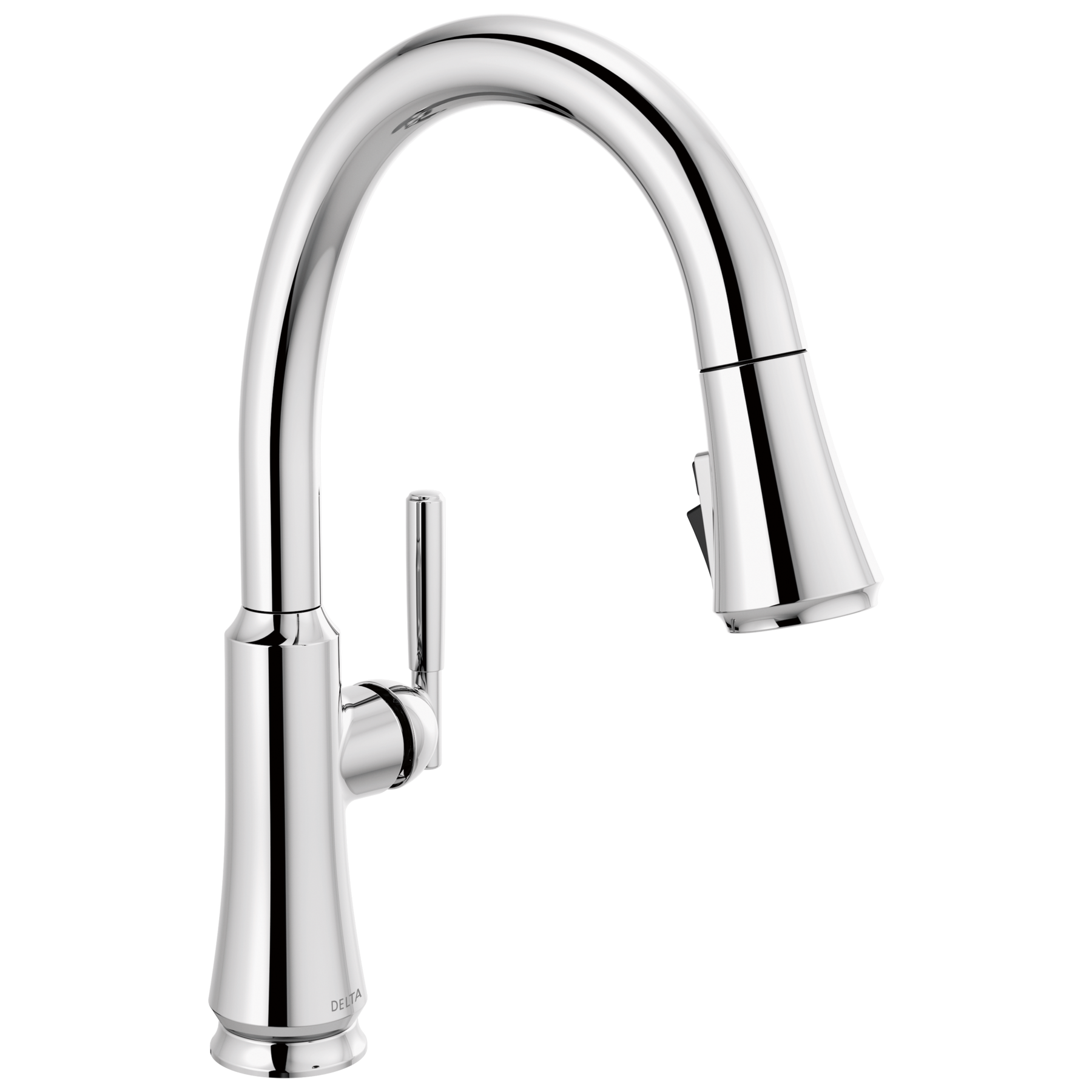 Single Handle Pull-Down Kitchen Faucet in Chrome 9179-DST | Delta