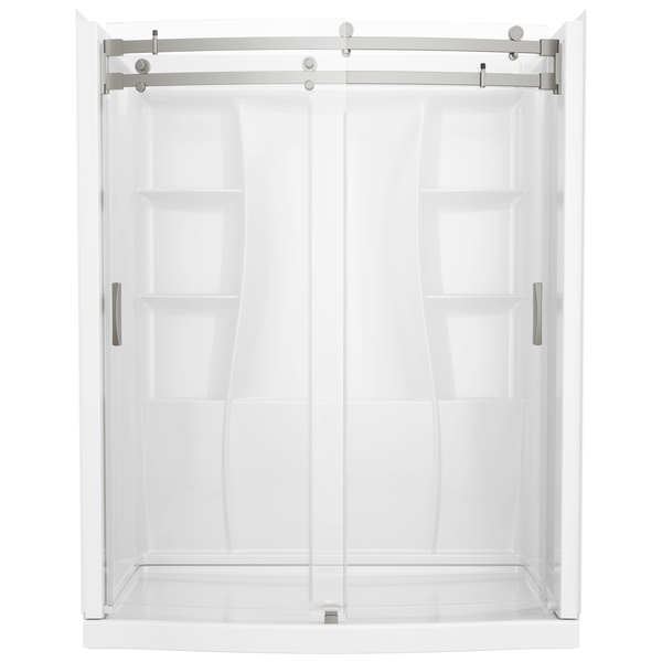 60~x32~ Classic 500 Curved Shower Door, image 12