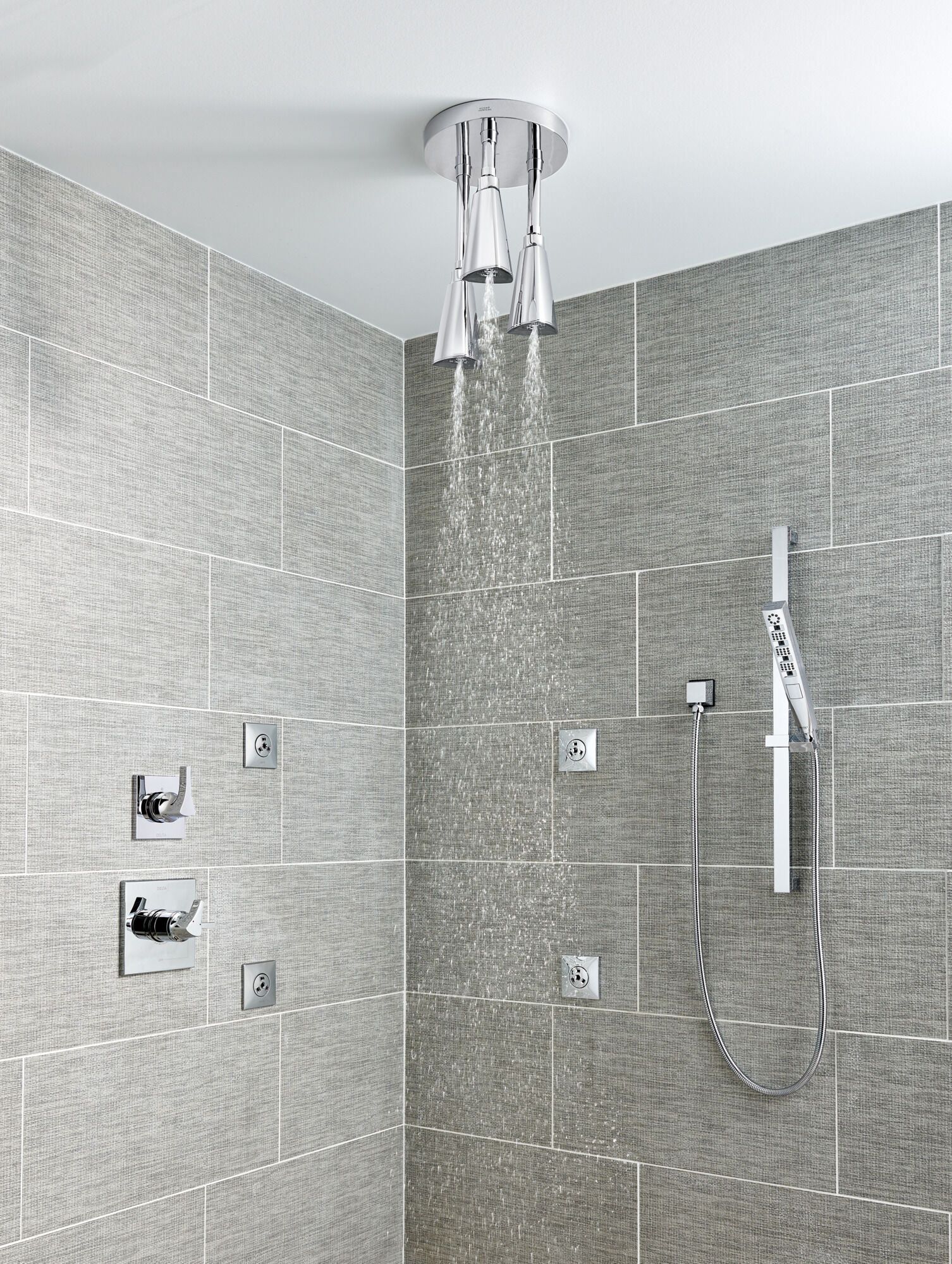 「ptarowana」 6-Setting 3-Port Diverter Trim in Chrome T11974 | Delta Faucet