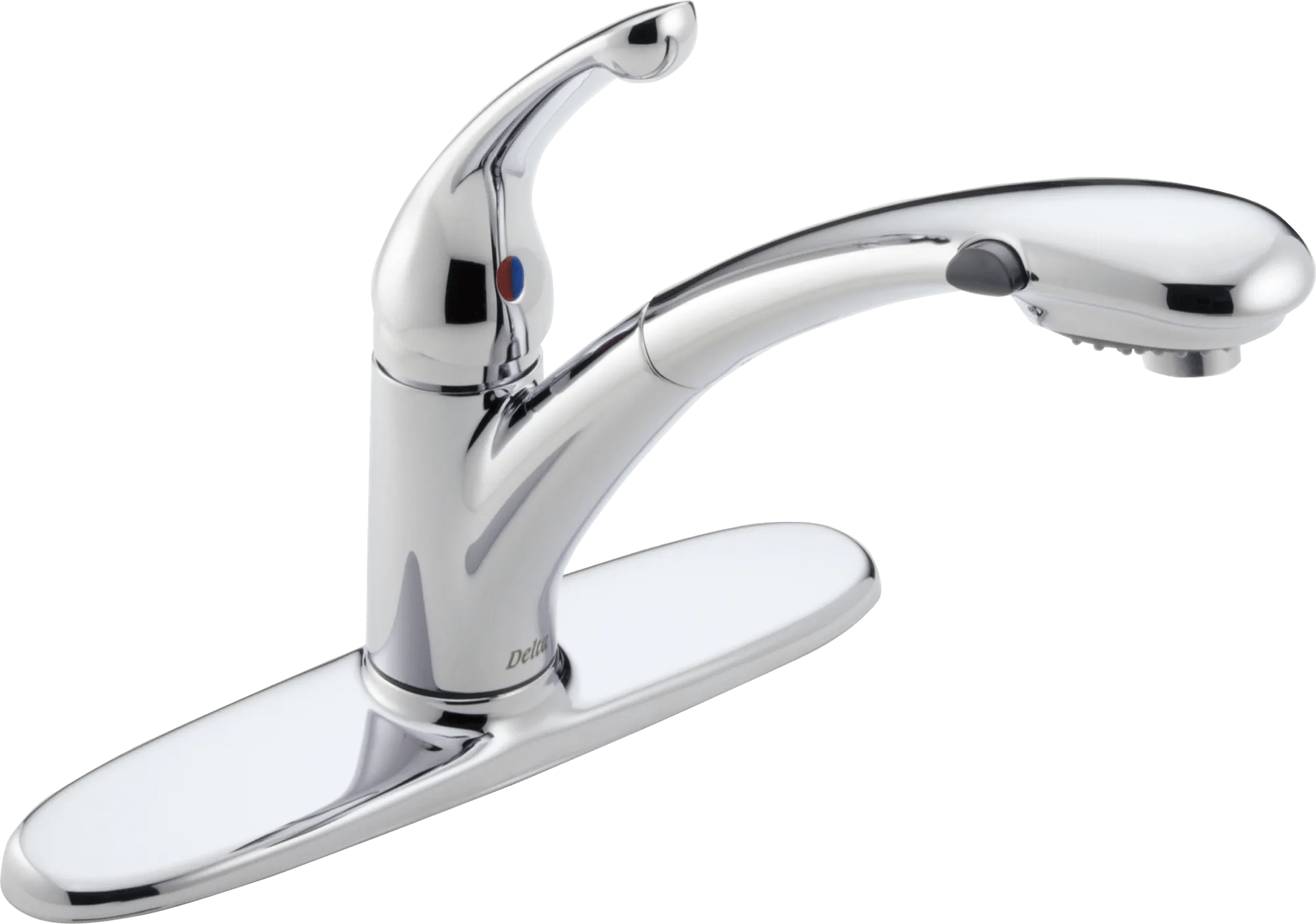 Delta Faucet Signature Pullouts Single Handle - Chrome