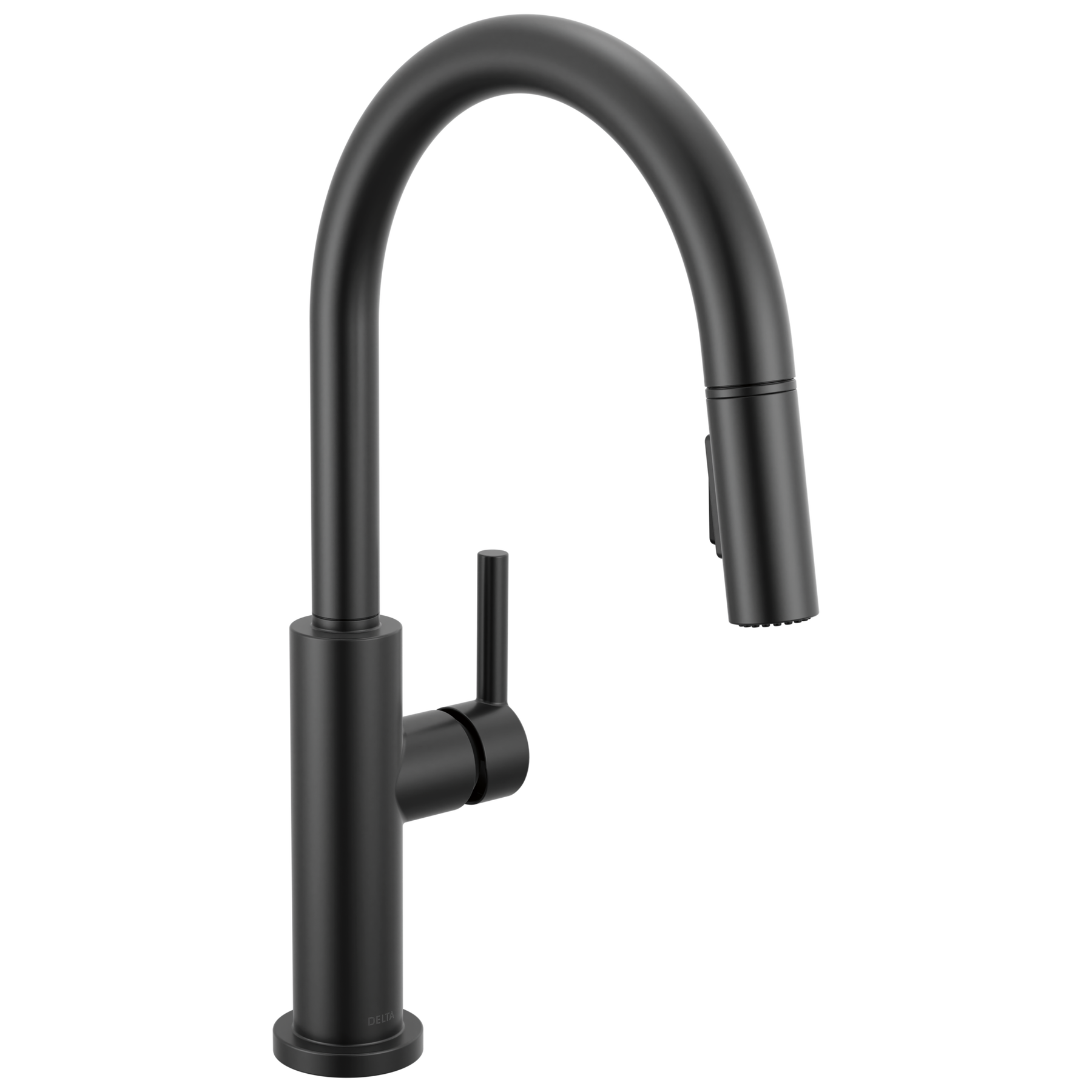 Single Handle Pull-Down Kitchen Faucet in Matte Black 19867LF-BL