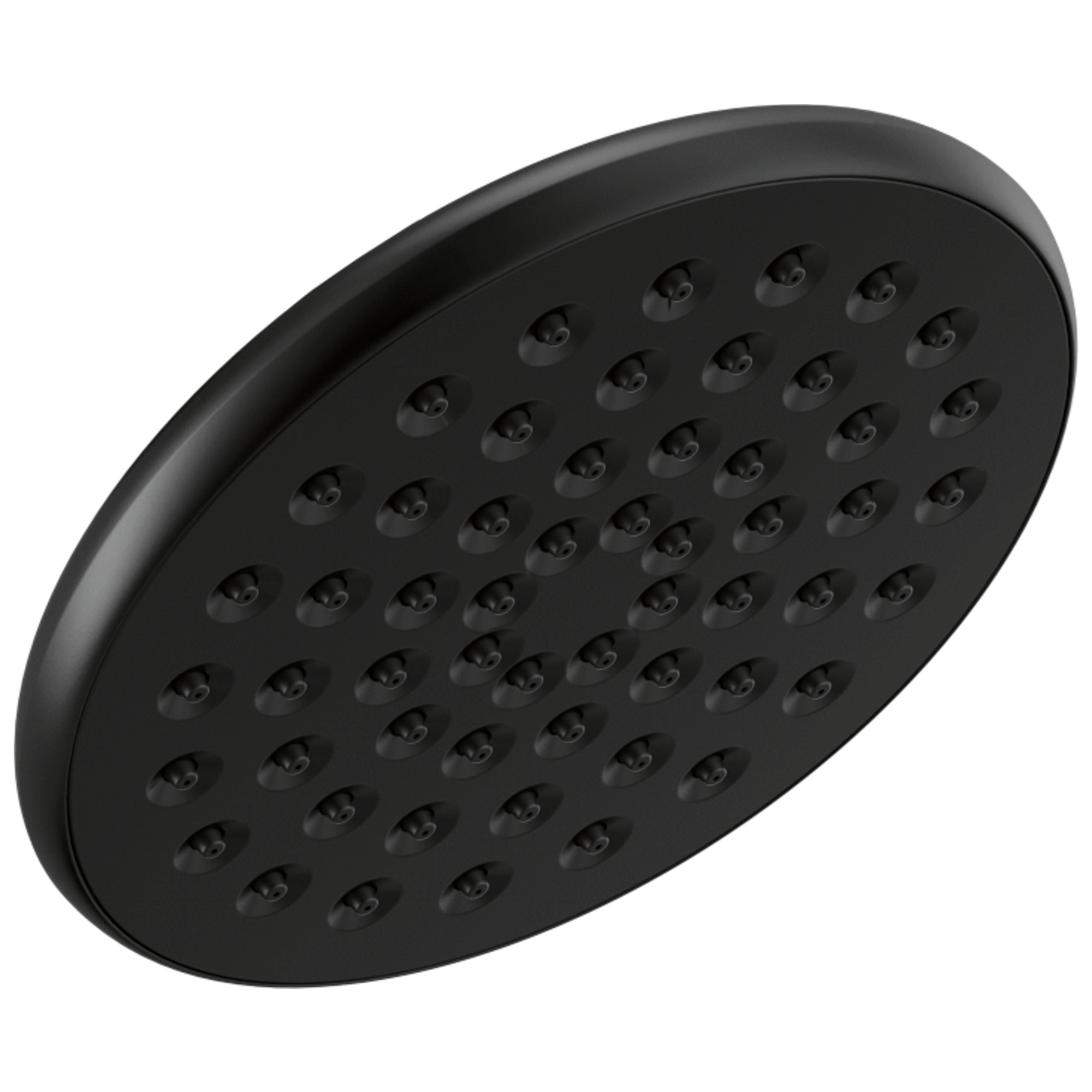 Delta Faucet Universal Showering Components Single-Setting Raincan Shower Head - Matte Black