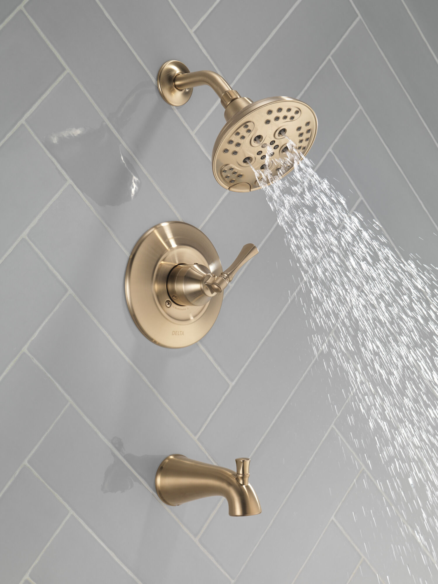 Monitor® 14 Series Tub and Shower in Champagne Bronze 144798-CZ