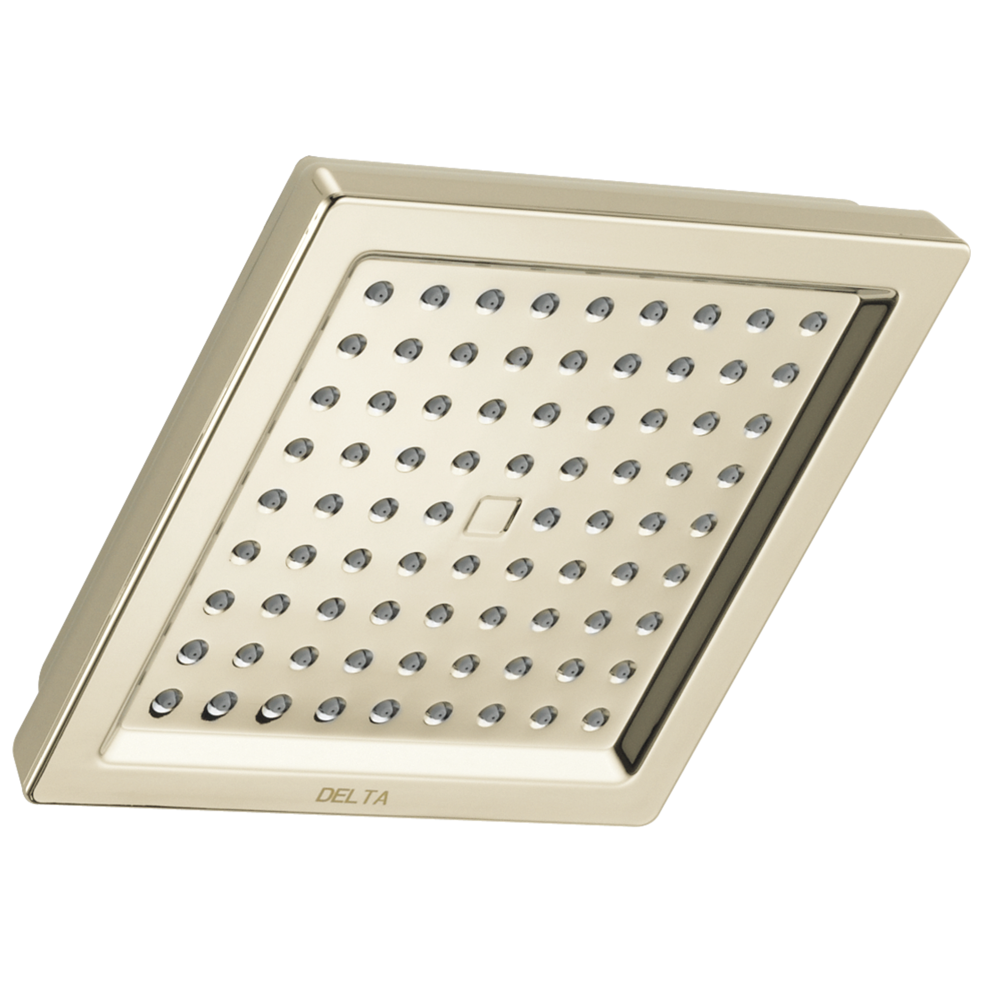 Delta Faucet Universal Showering Components Single-Setting Raincan Shower Head - Polished Nickel