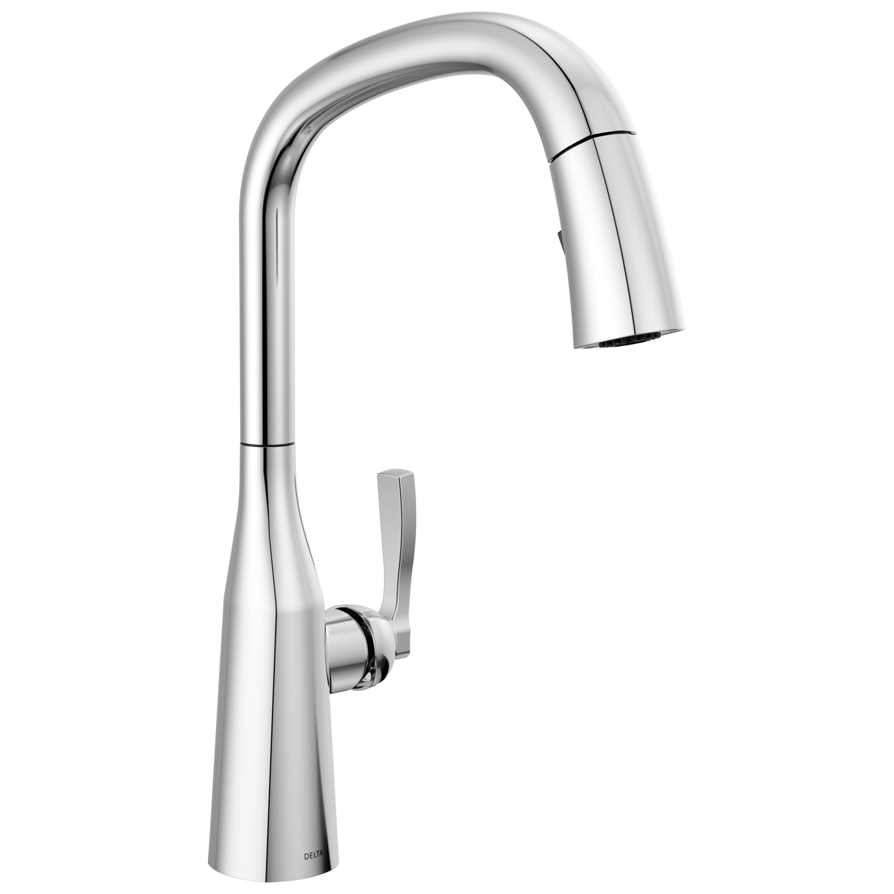 Single Handle Pull-Down Kitchen Faucet in Lumicoat® Chrome 9176-PR