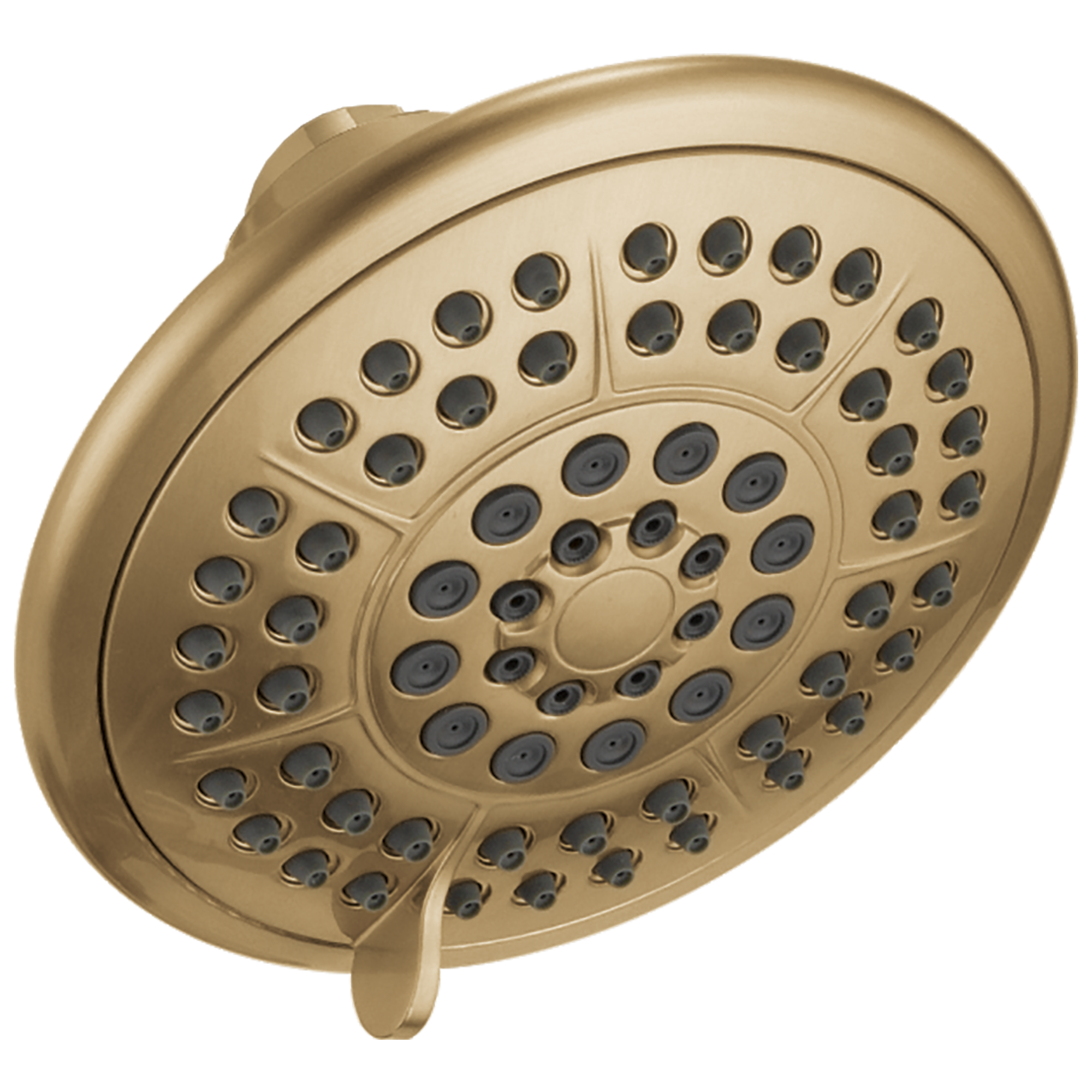 Delta Faucet Universal Showering Components 5-Setting Raincan Shower Head - Champagne Bronze