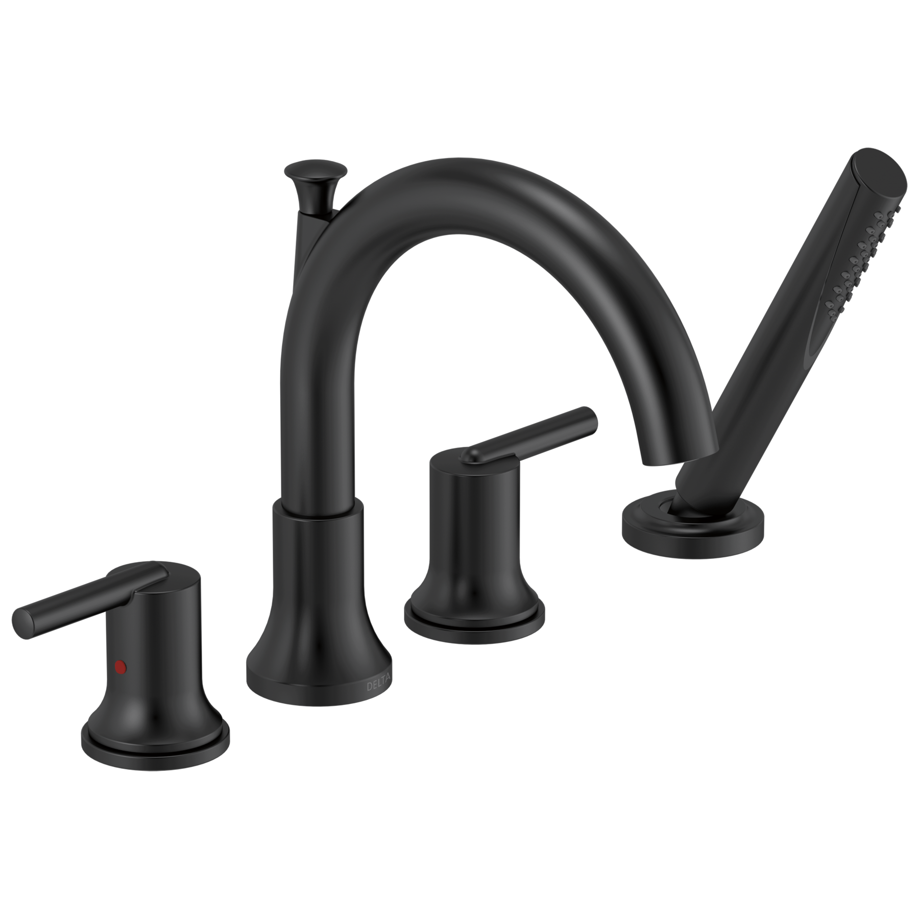 Roman Tub Faucet Trim w/ Hand Shower 2L (Recertified) in Matte Black
