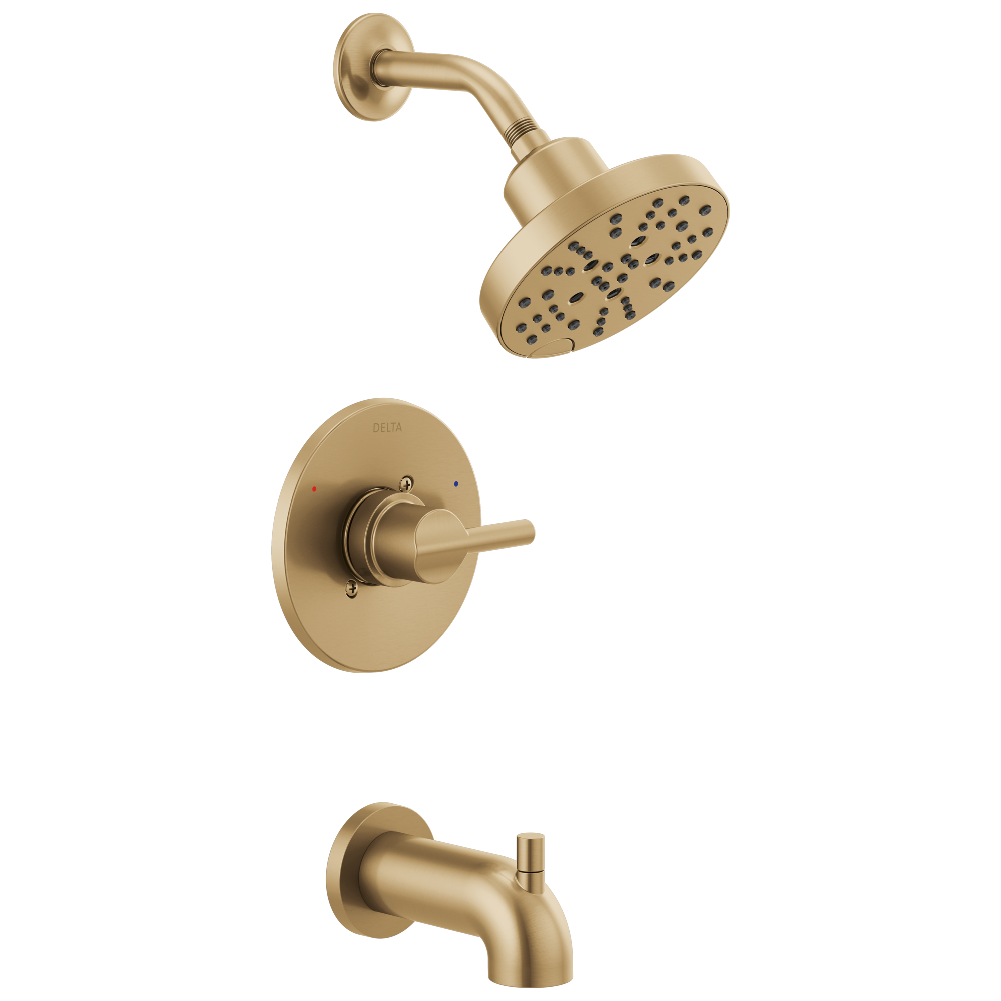 Delta Faucet NicoliE Monitor 14 Series Tub and Shower - Champagne Bronze