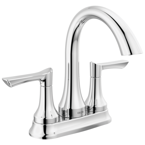 Two Handle Centerset Lavatory Faucet in Chrome 25827LF | Delta Faucet