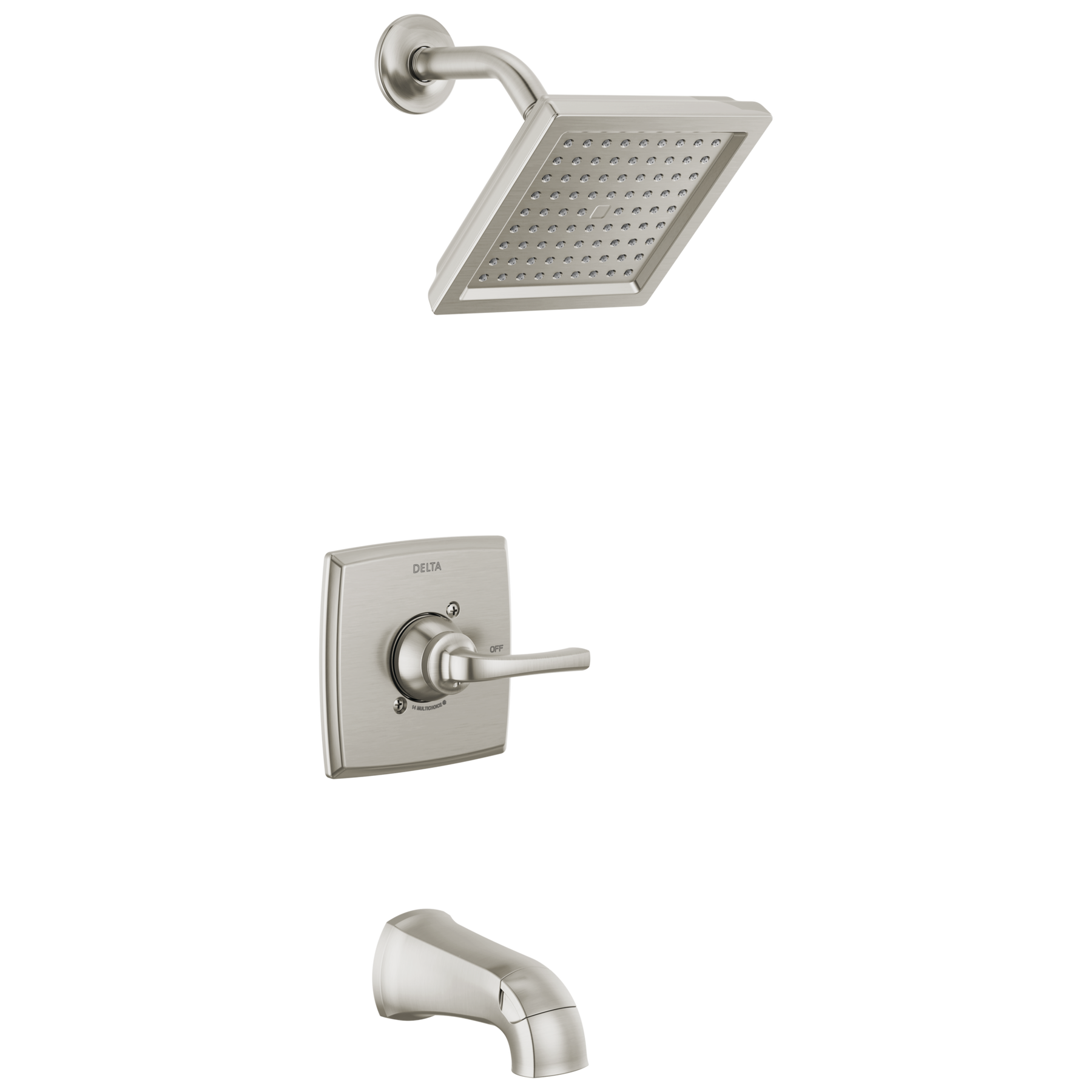 Tub & Shower Rough/Trim 14S (Recertified) in Spotshield Brushed