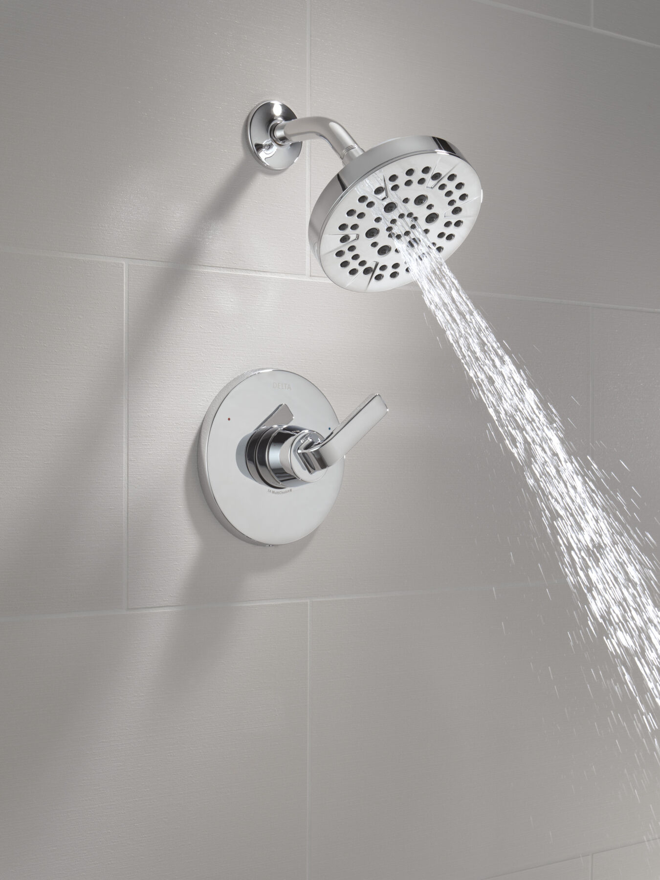 Widespread Lavatory Faucet with 14 Series Shower Trim and Bathroom Accessories Bundle