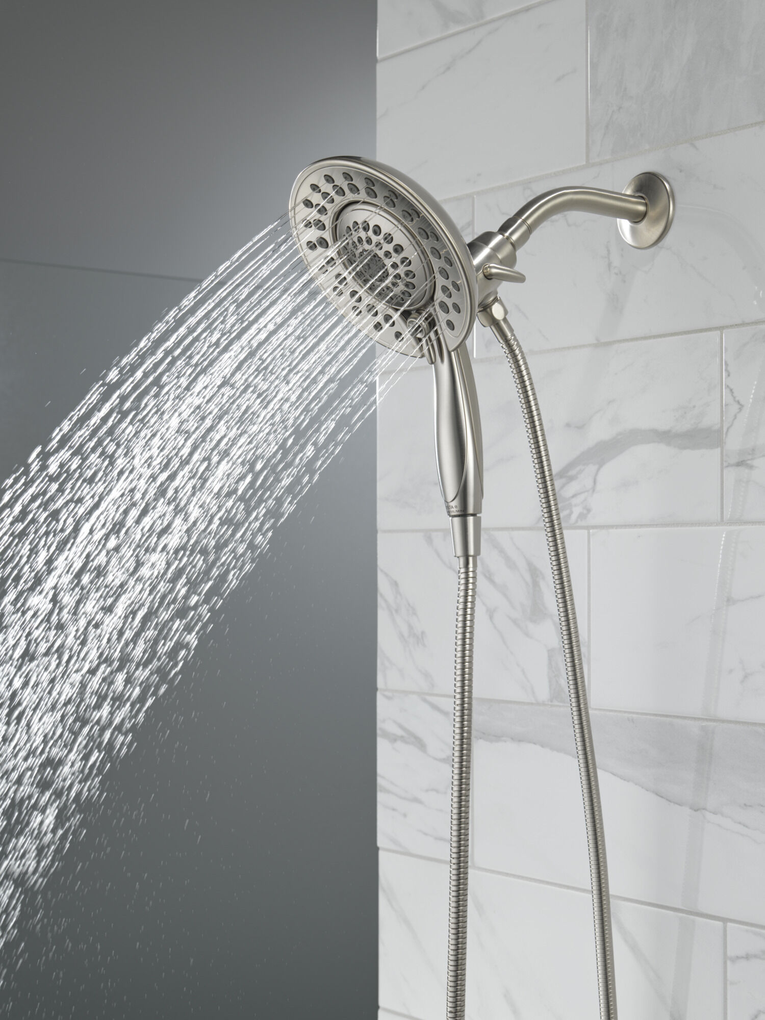In2ition® 5-Setting Two-In-One Shower in Lumicoat® Stainless 58569
