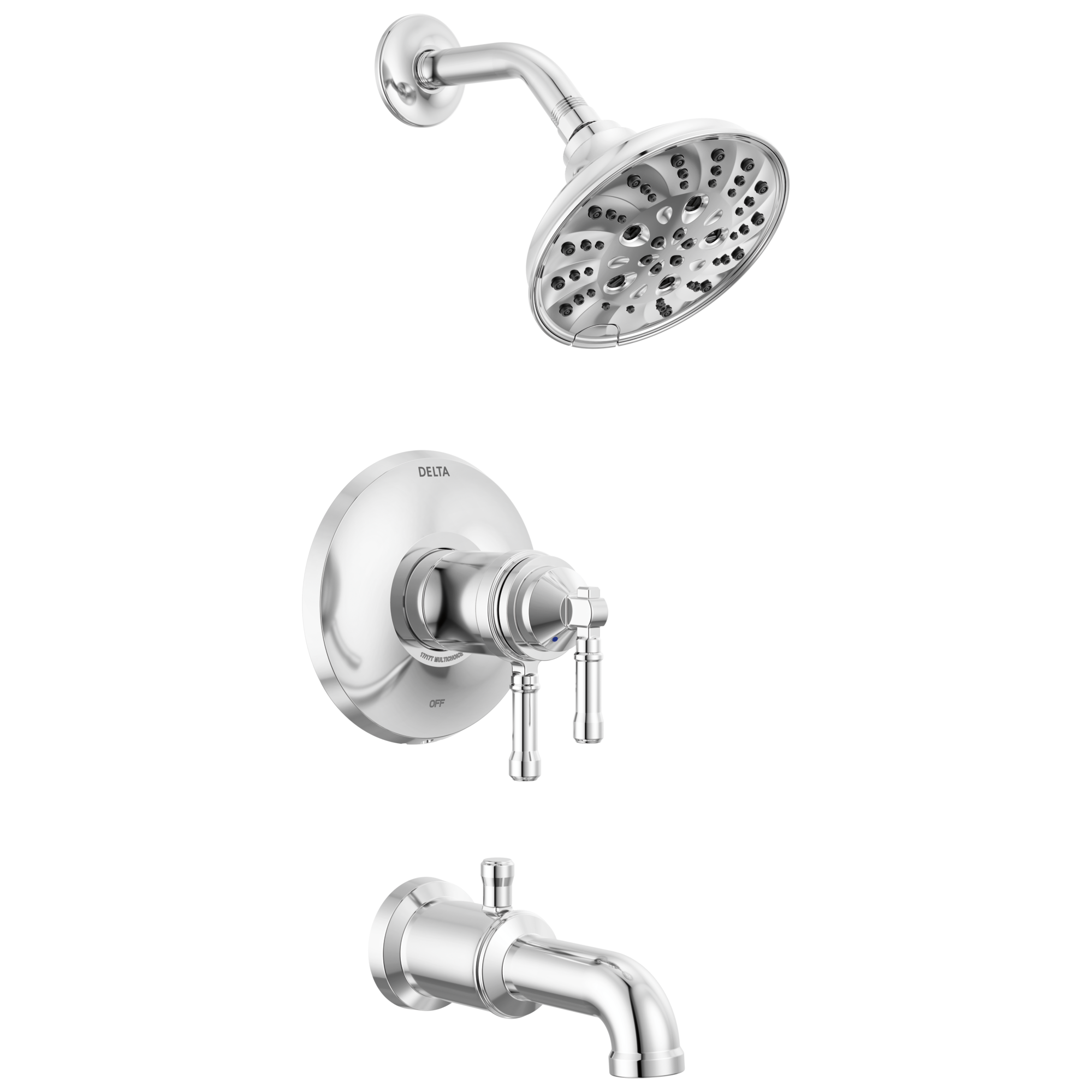 BroderickE 17T Series Tub Shower Trim - Lumicoat Chrome