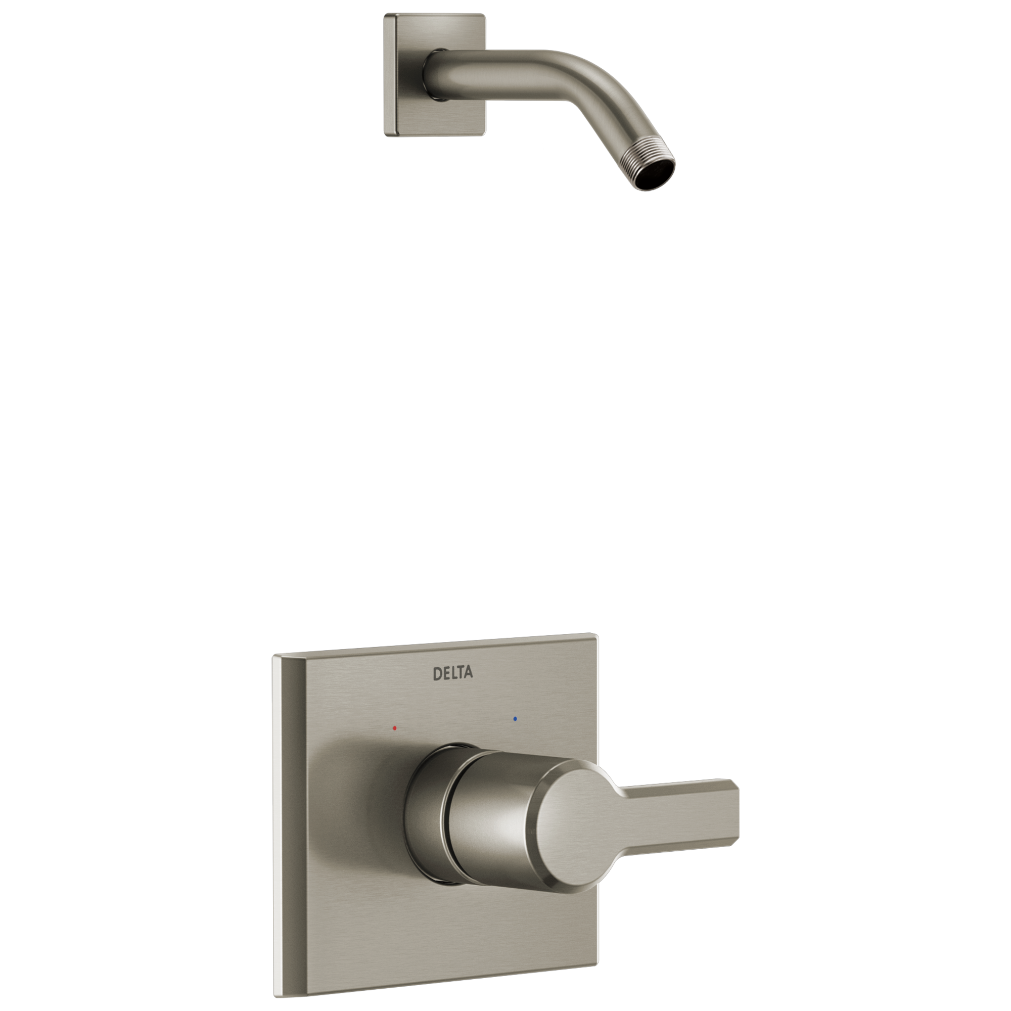 Delta Faucet Pivotale Monitor 14 Series Shower Trim - Less Head - Lumicoat - Stainless
