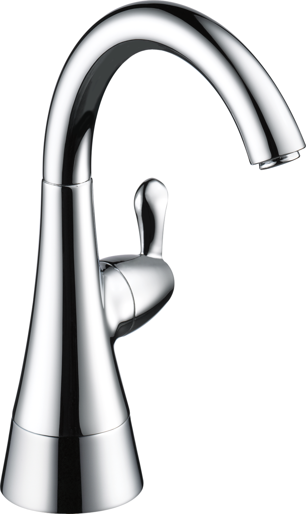 Moen S5560SRS Getränkearmatur – Einhebel, Hoher Bogen, Fleckenresistent Edelstahl | Für Küche, Kaltes Wasser